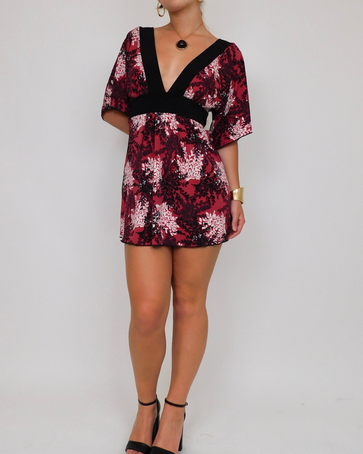 Y2K Mini Party Dress | Size S