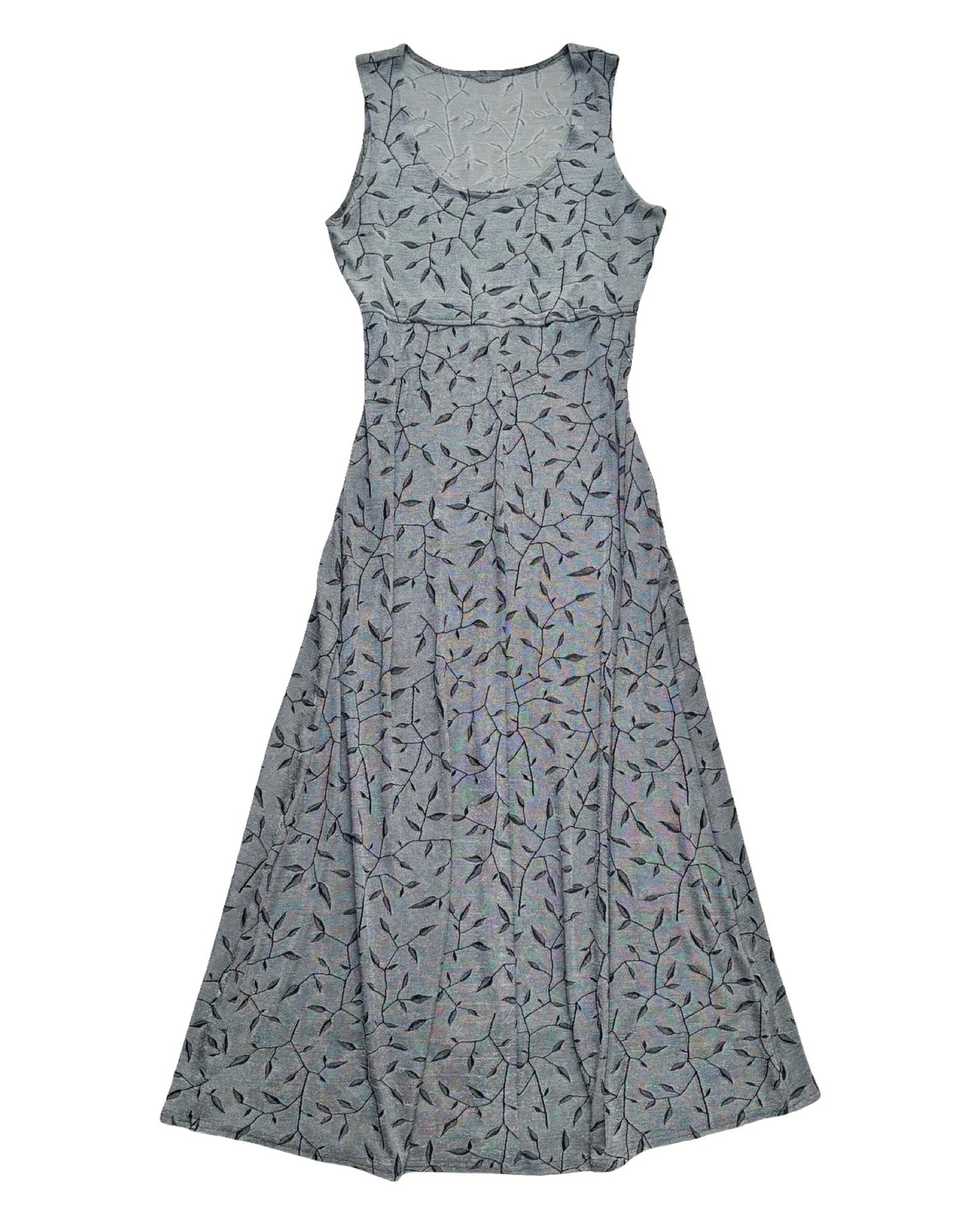 Grey 90’s Maxi Dress | Size M-L