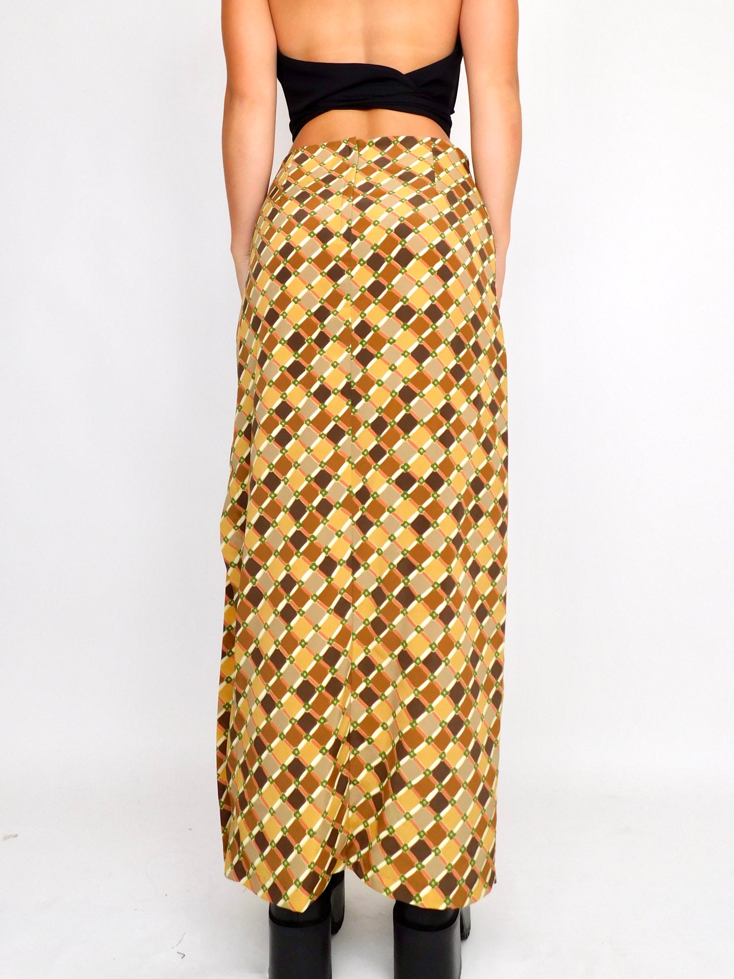 Kyra Geometric Maxi | Size 28” waist