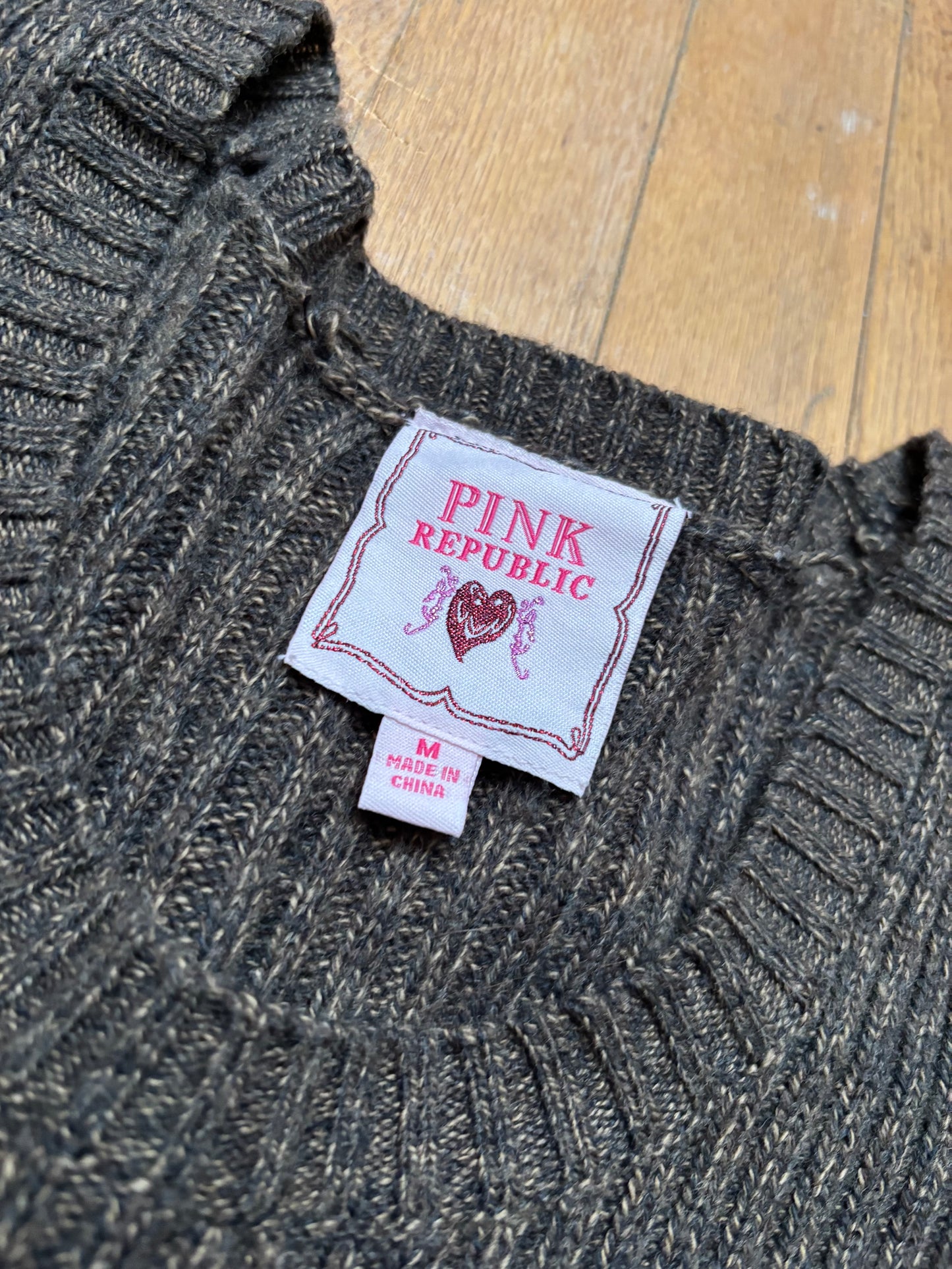Pink Republic 00’s Knit Dress | Size M
