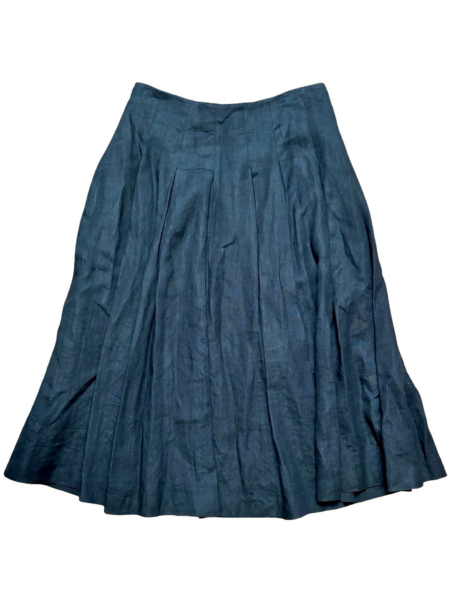 Edward 90’s Linen Skirt | Size 28” Waist