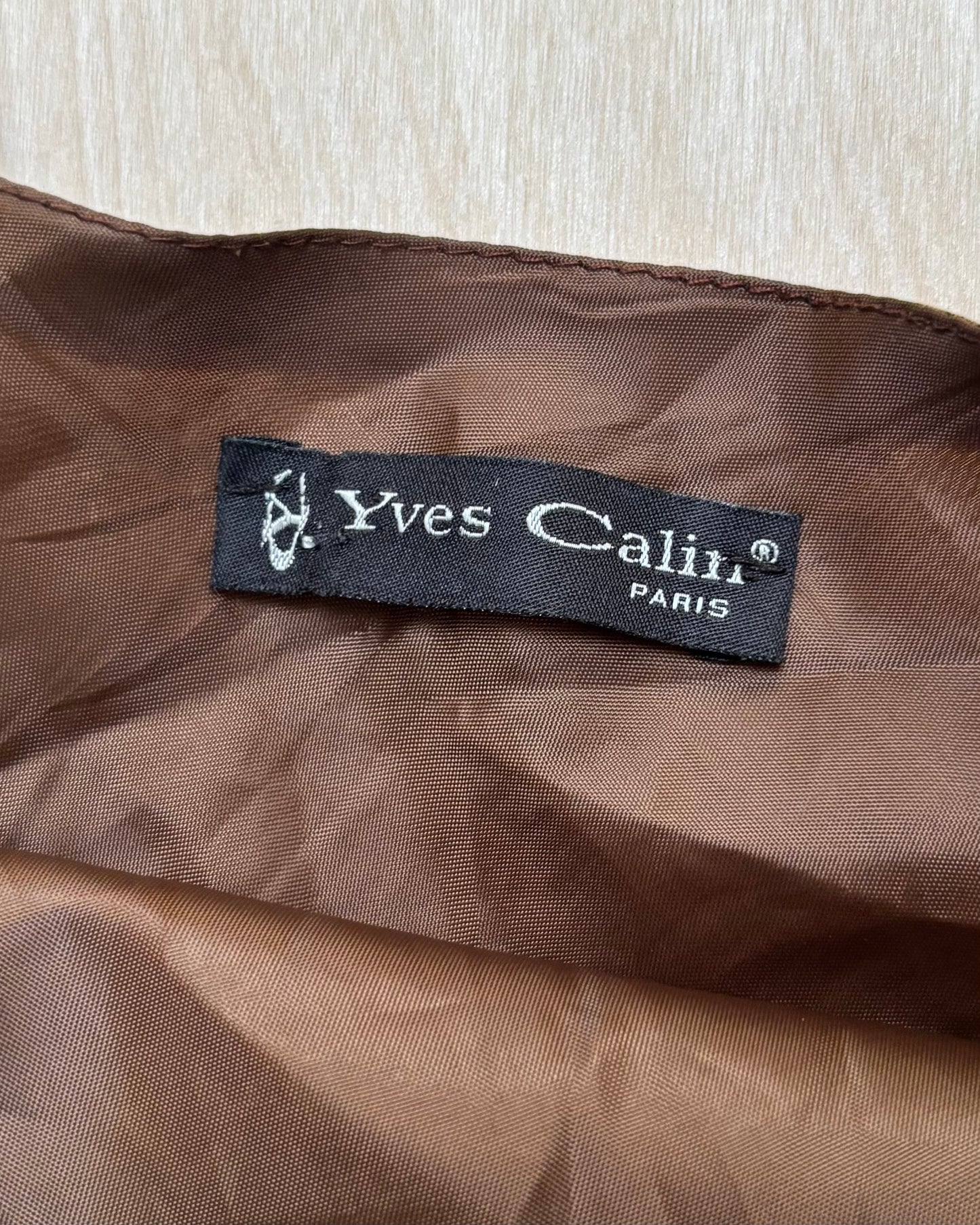 Yves Calin Vintage Gown & Scarf | Size M
