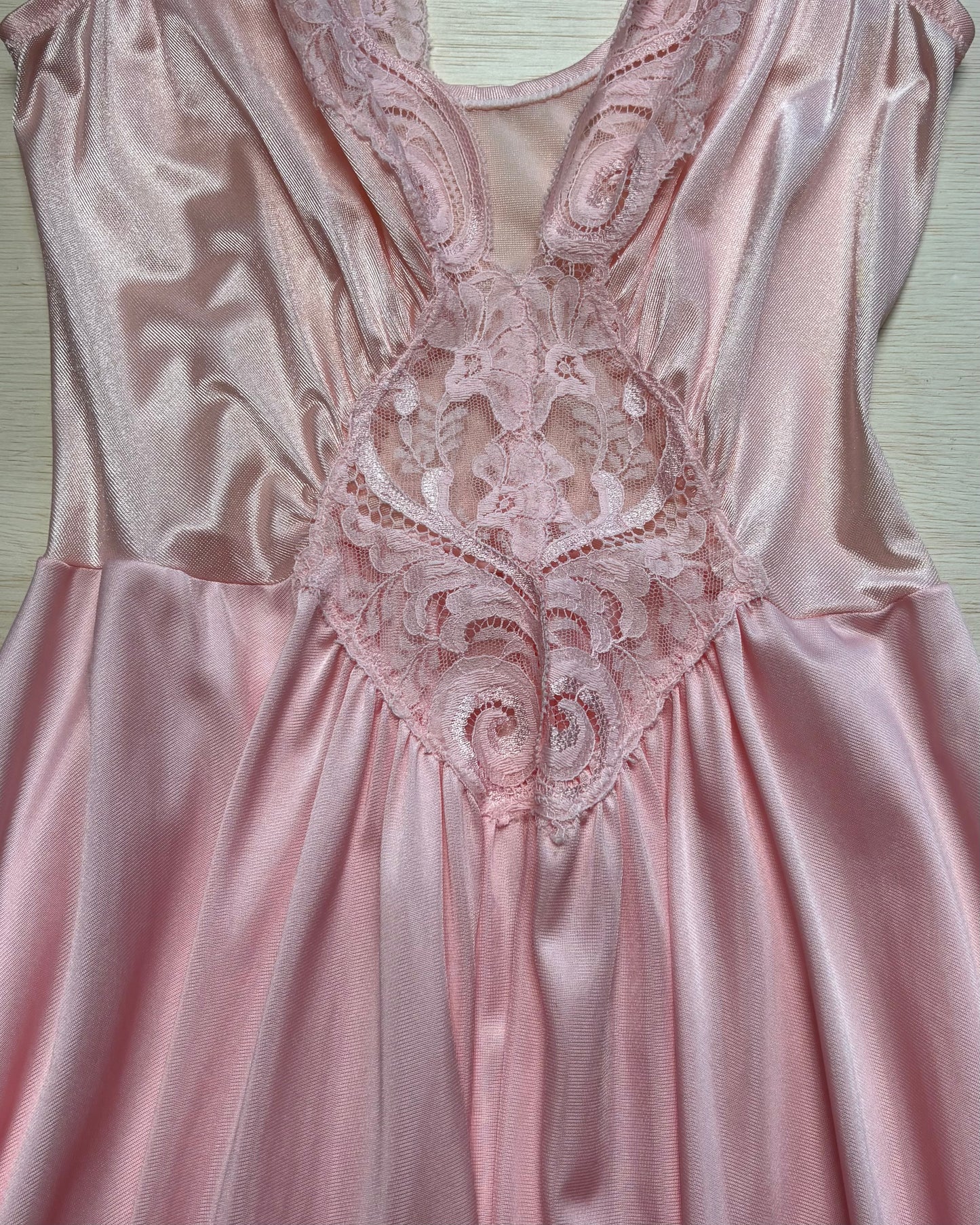 Olga 70’s Full Sweep Slip Dress | Size S/M/L