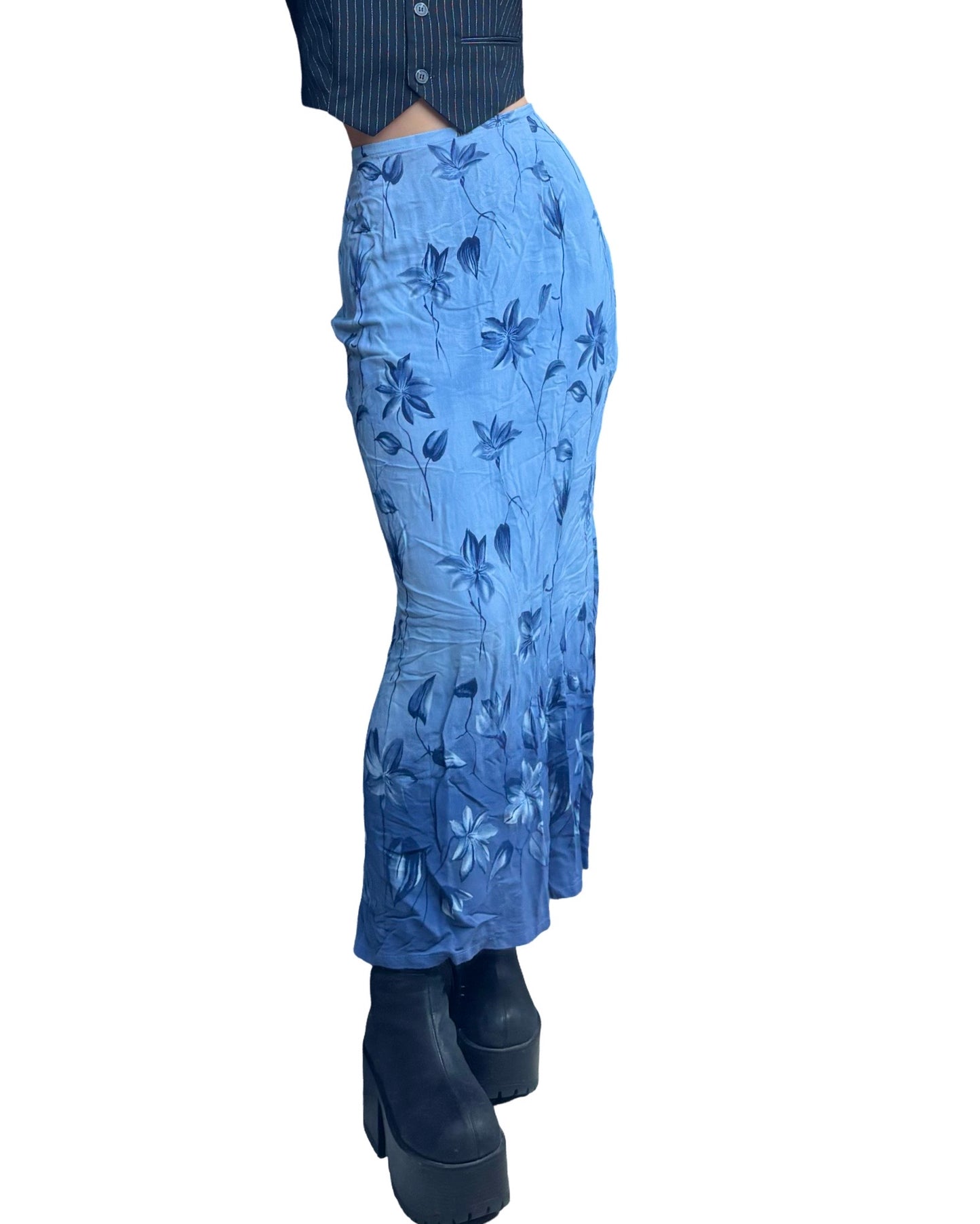 Uniform 90’s Maxi Skirt | Size 30” Waist