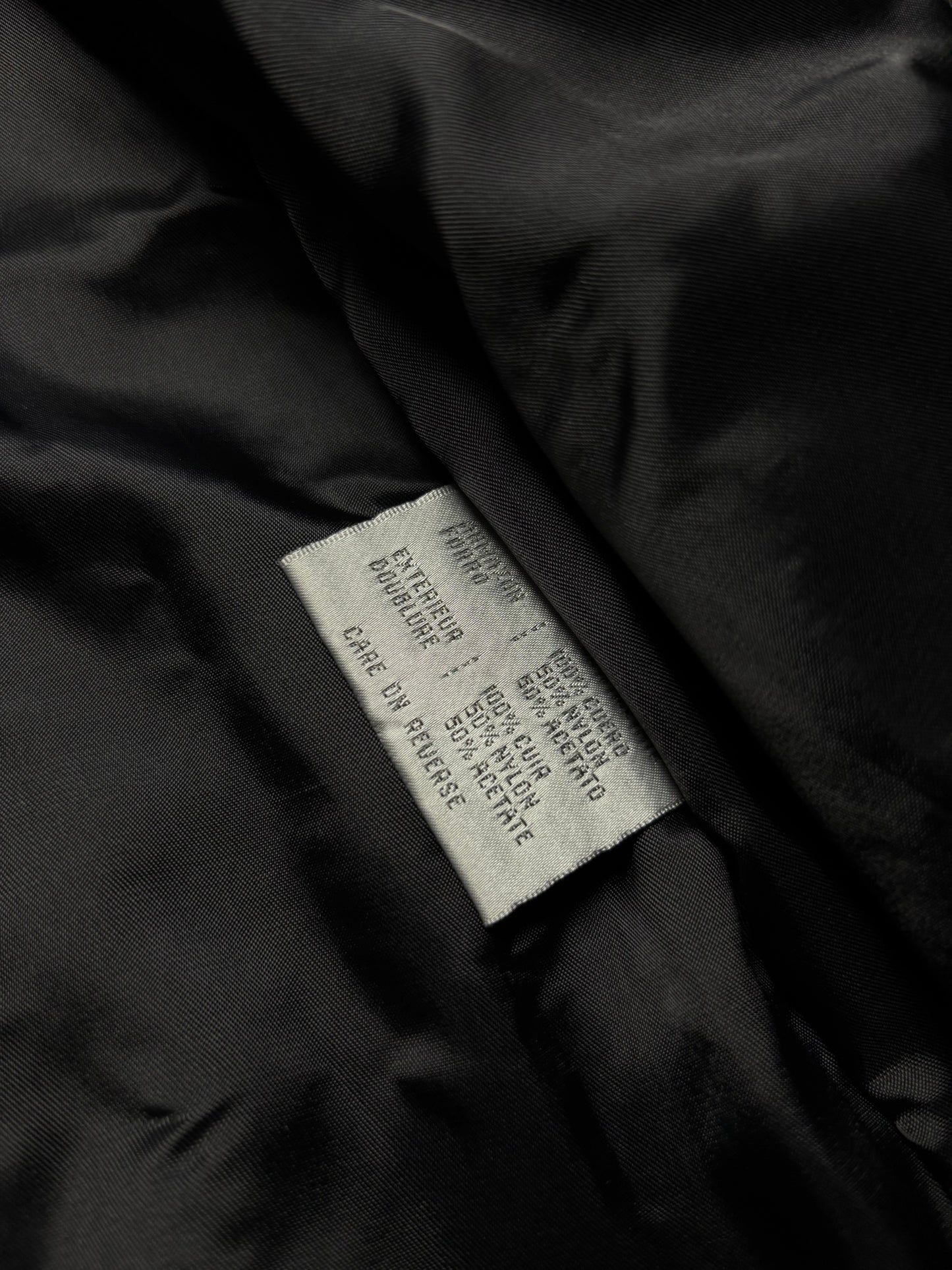 Nine West 90’s Genuine Leather Blazer | Size S