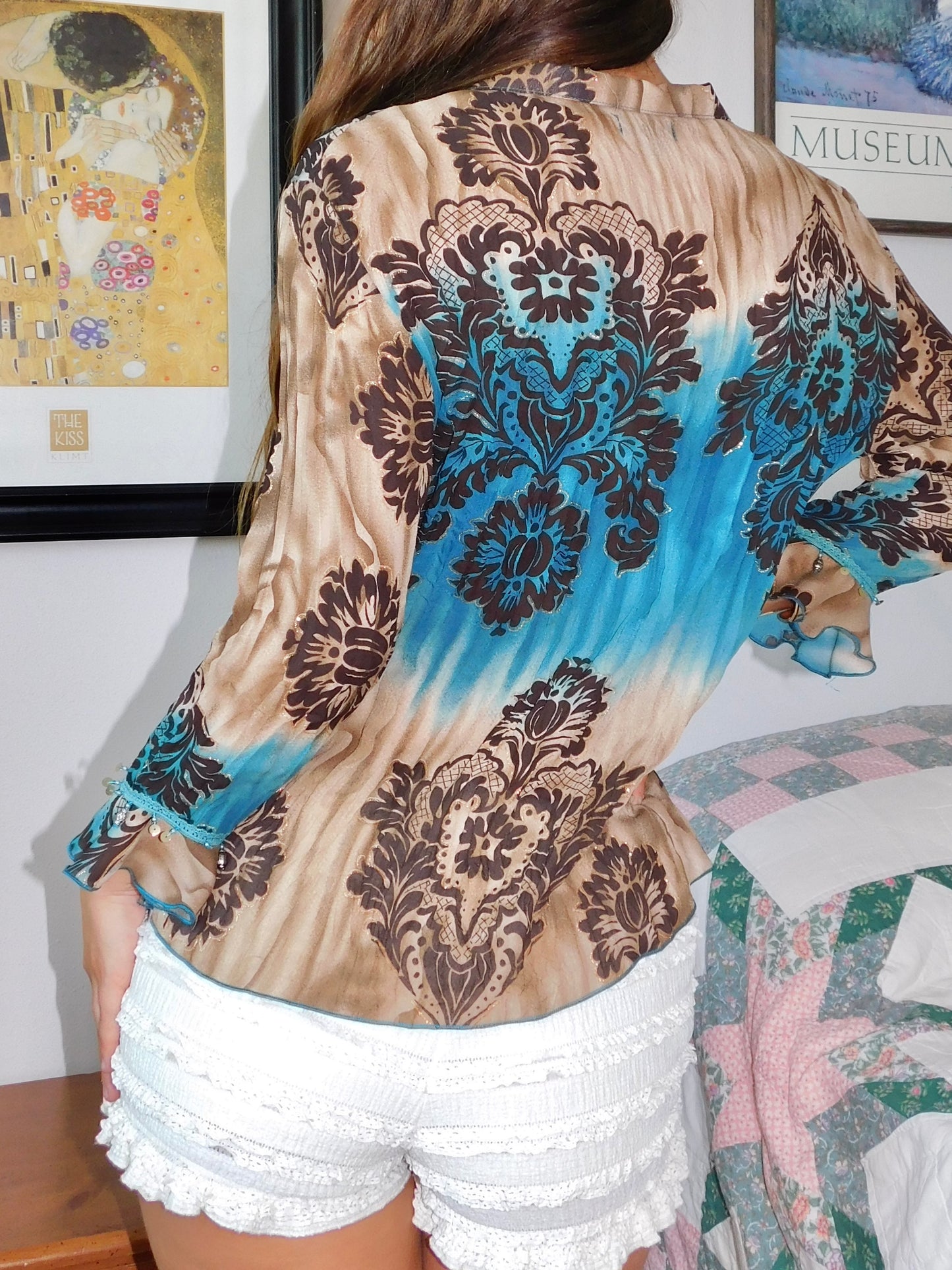 Jules Beaded Blouse | Size S