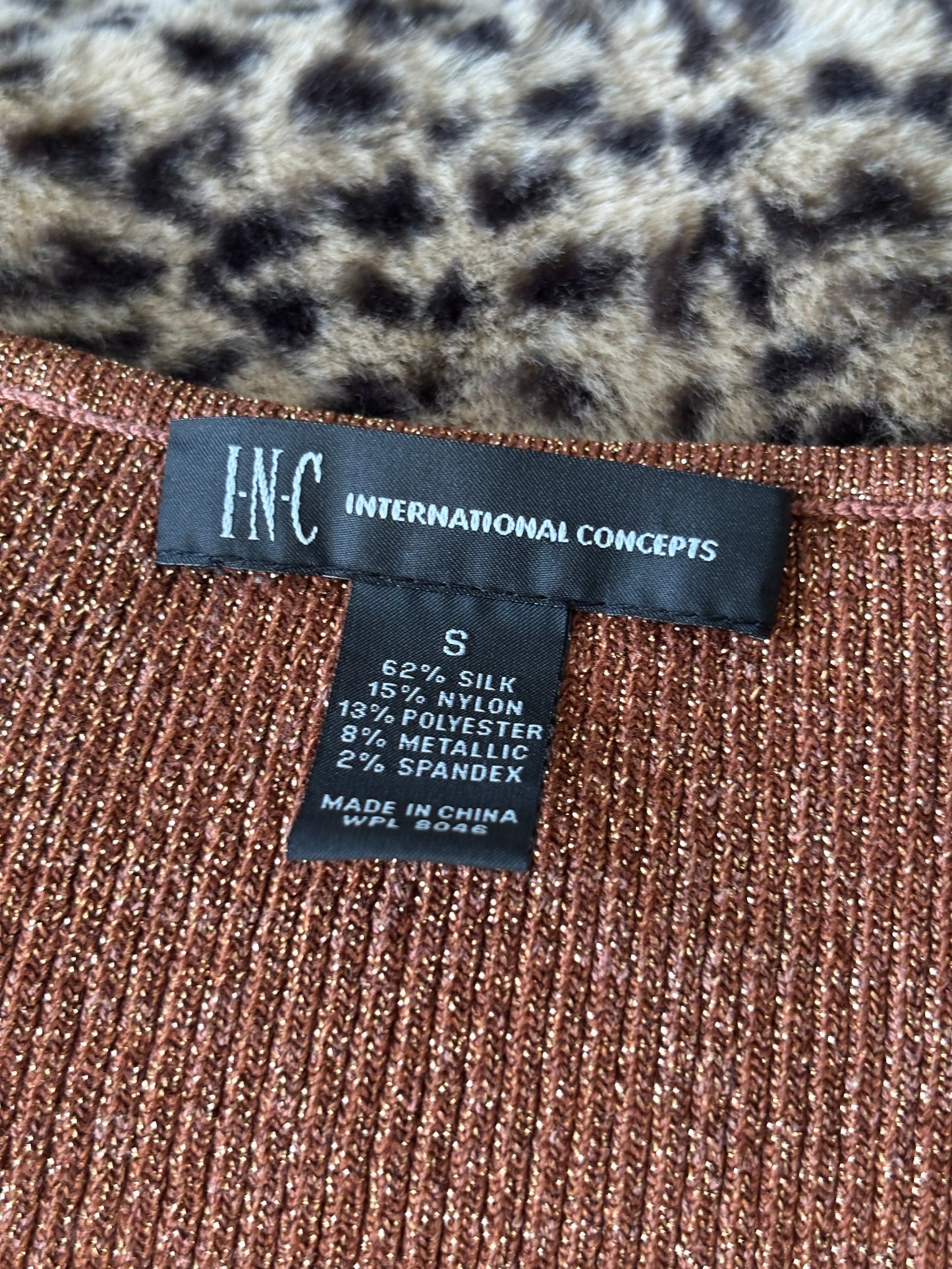 I.N.C 00's Silk Knit Tank | Size S