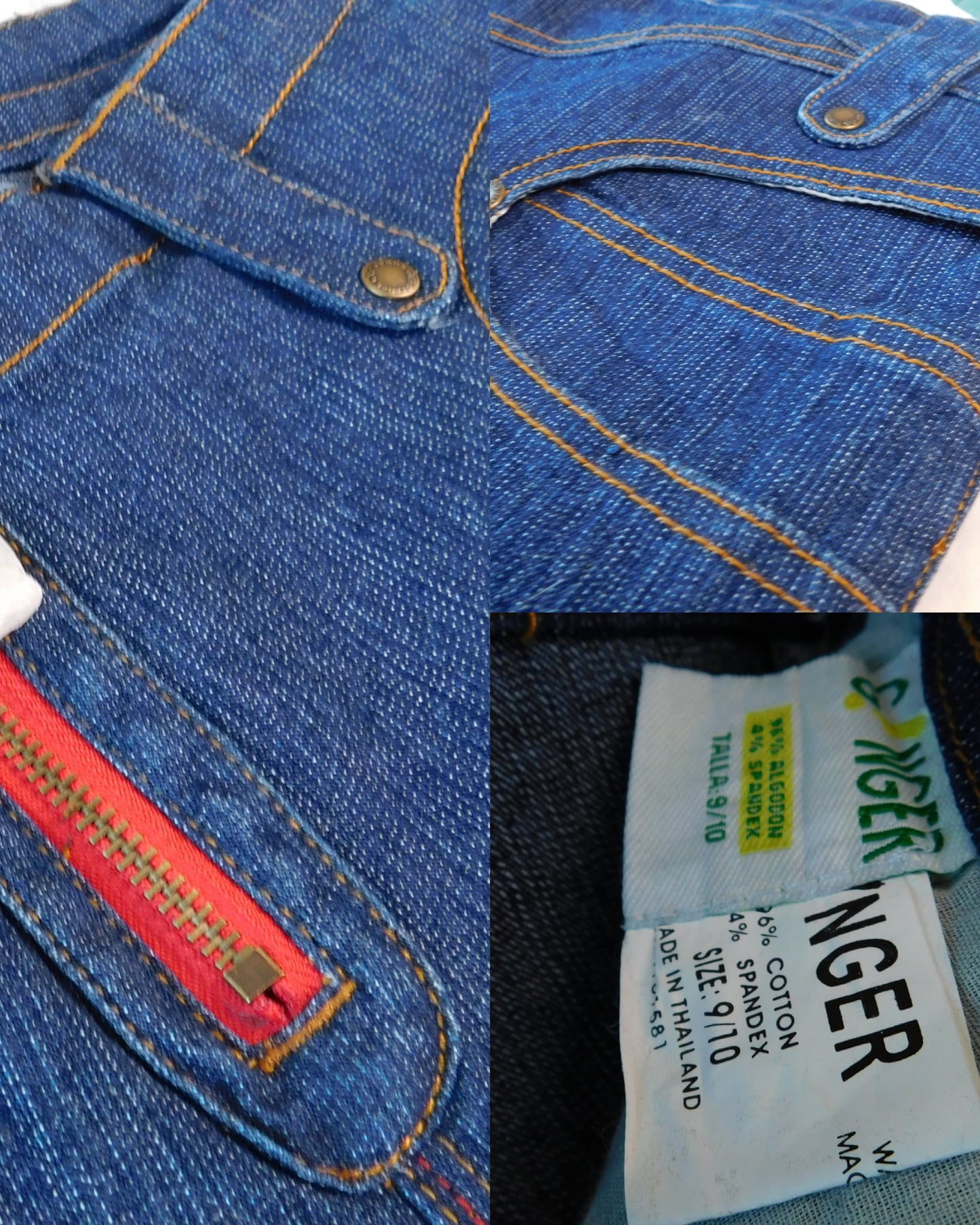 G!nger Denim Capris | Size 30” waist