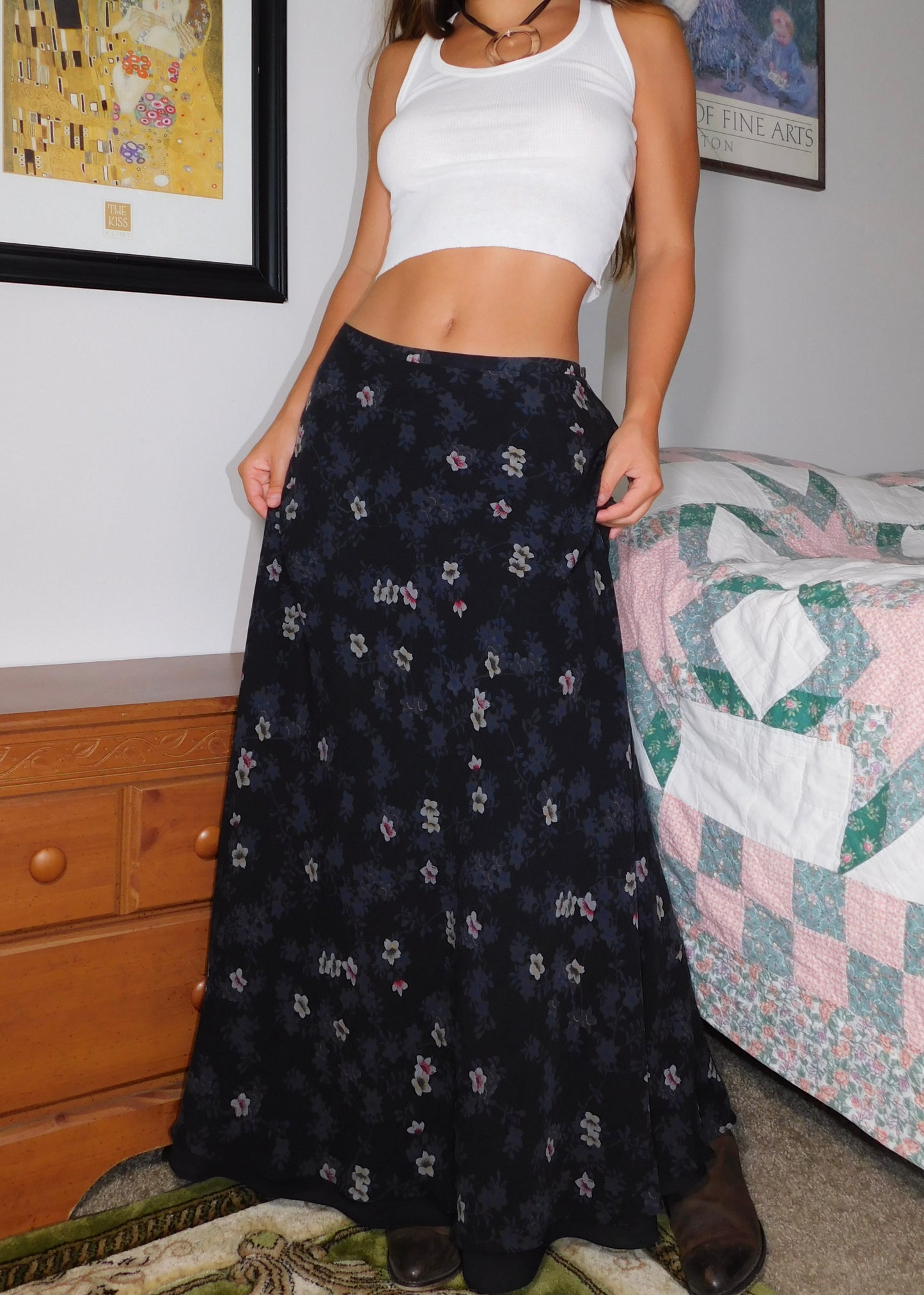 Jones Silk Maxi | Size 32” waist