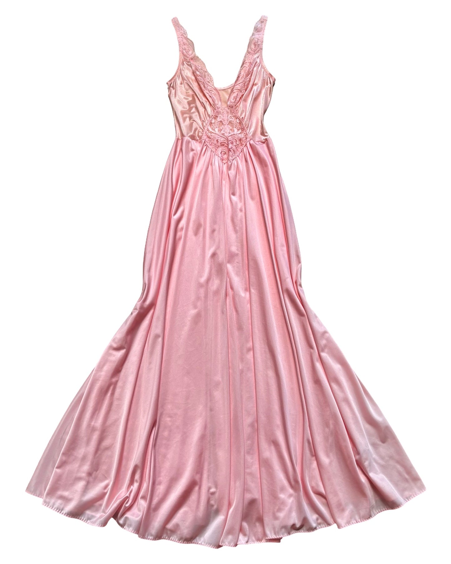 Olga 70’s Full Sweep Slip Dress | Size S/M/L
