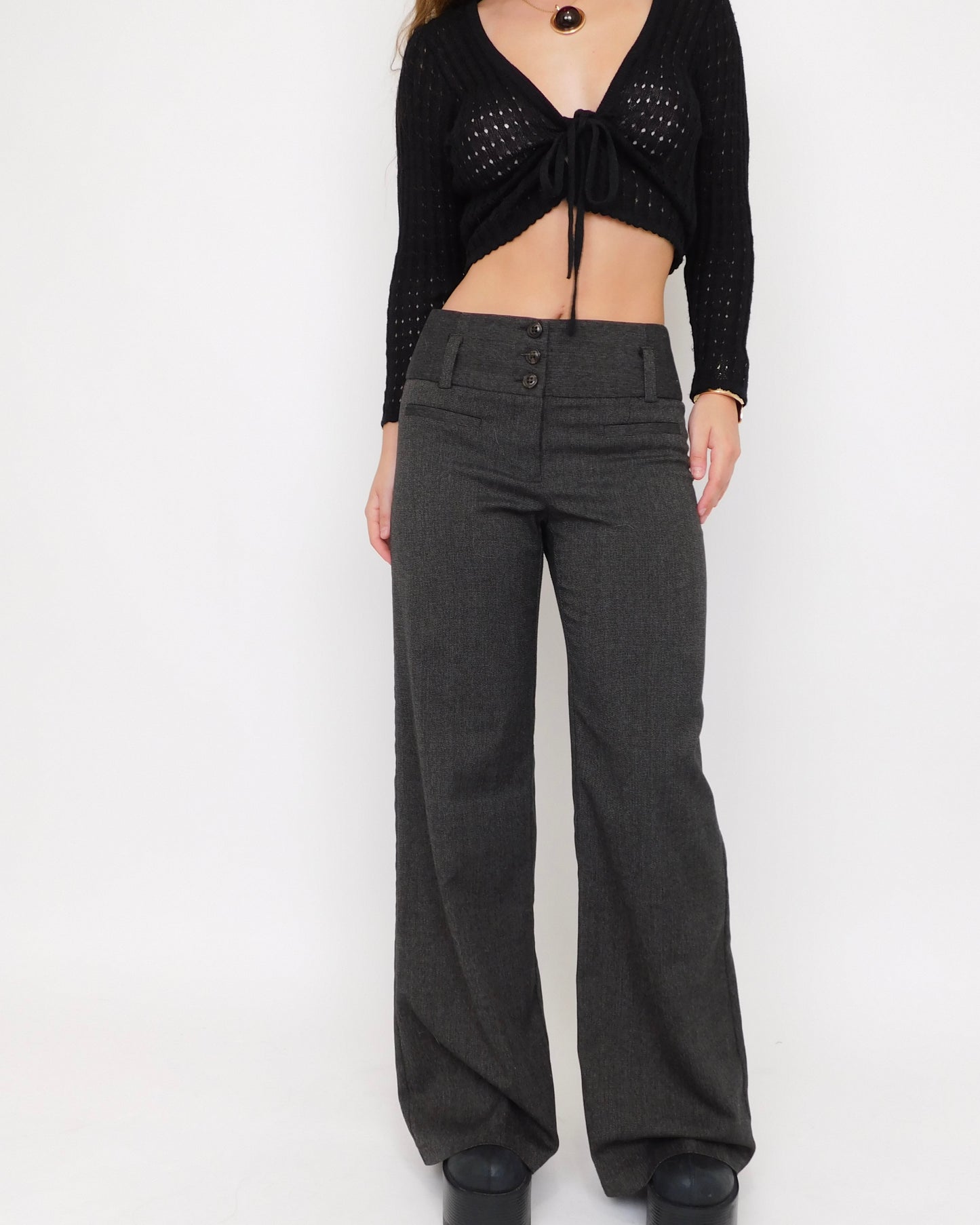 Y2K Wide Leg Trousers | Size 5/6