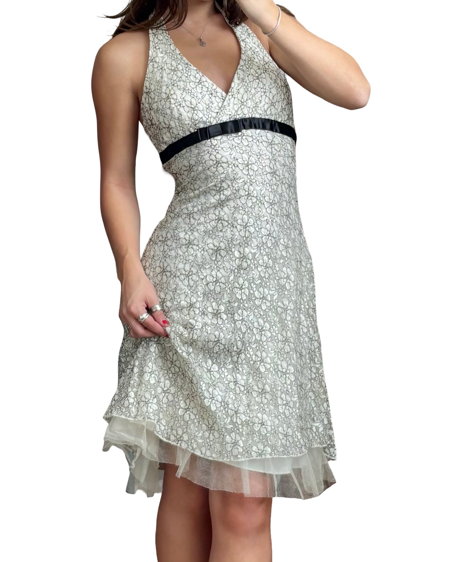 B. Darlin 00’s Halter Dress | Size S