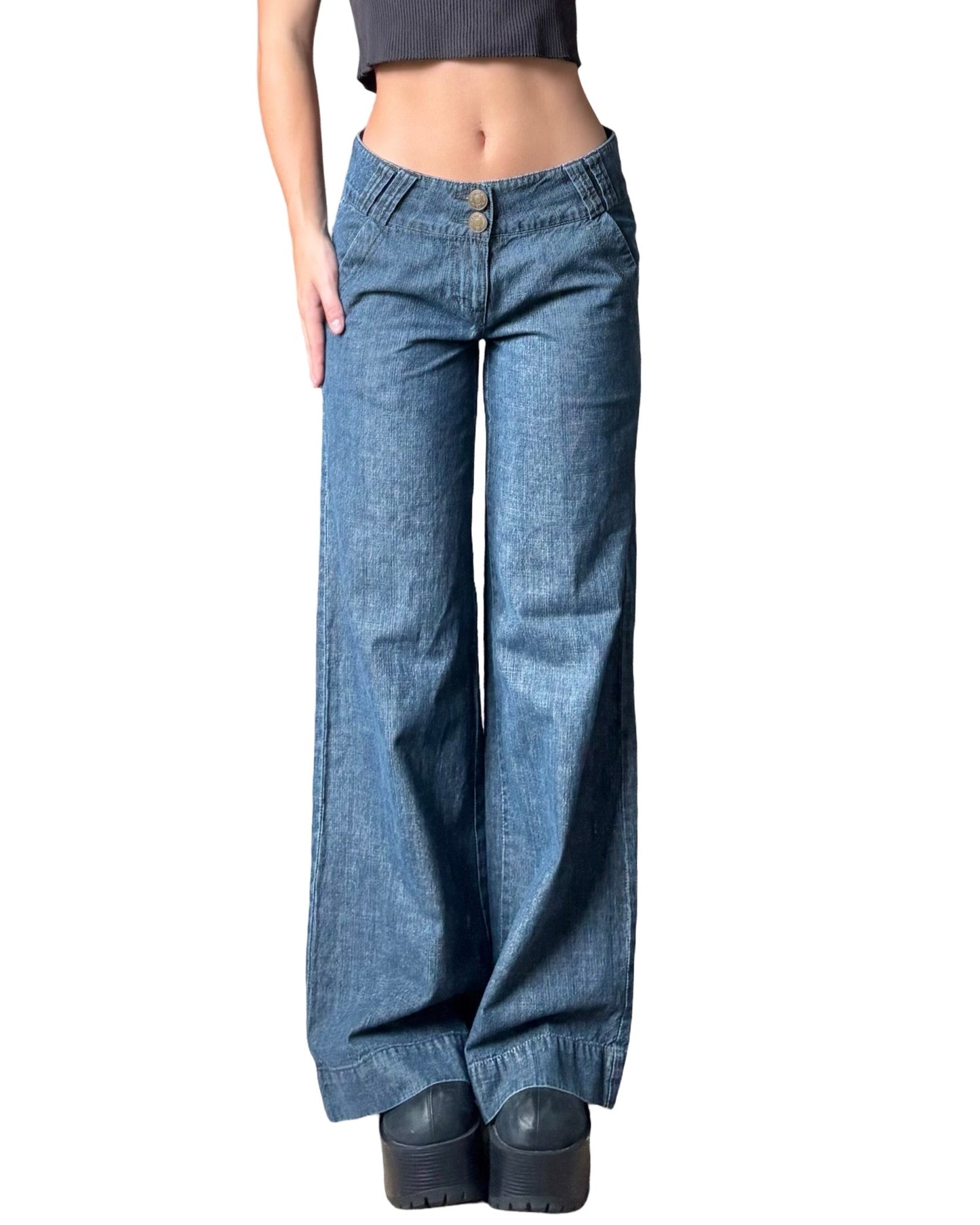 Canyon 00’s Wide Jean | Size 30” Waist