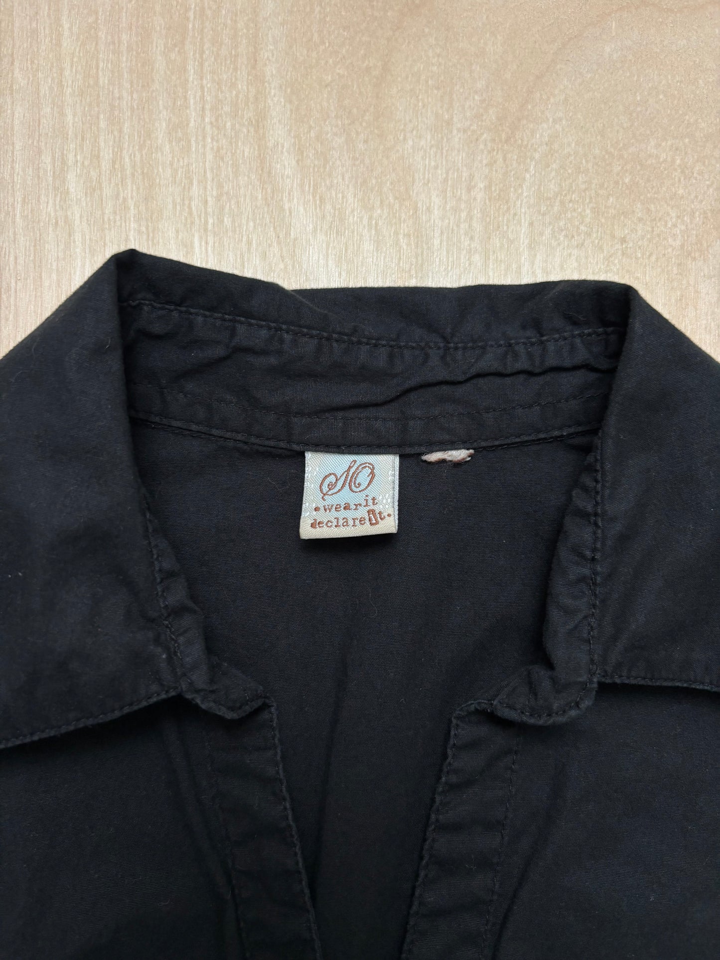 So 90’s Button Up Blouse | Size XS