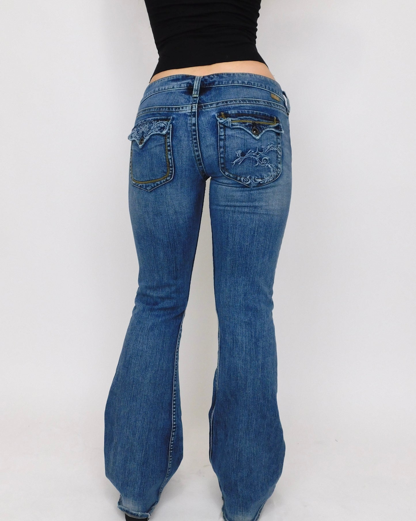 Y2K Low Rise Flare Jeans | 31” waist