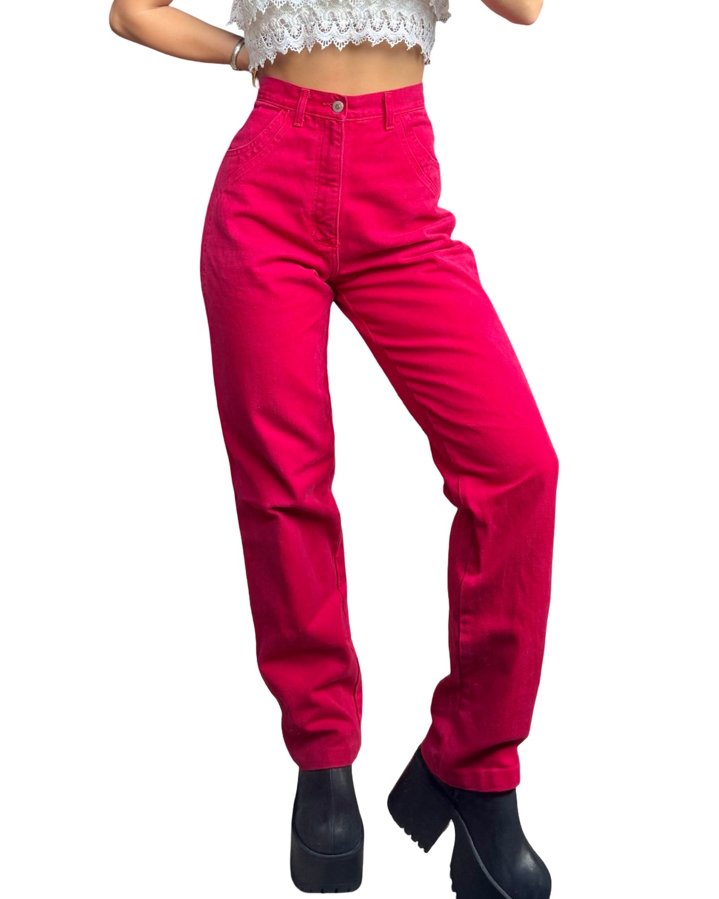 Wrangler Bare Back Red Jeans | Size 27” waist