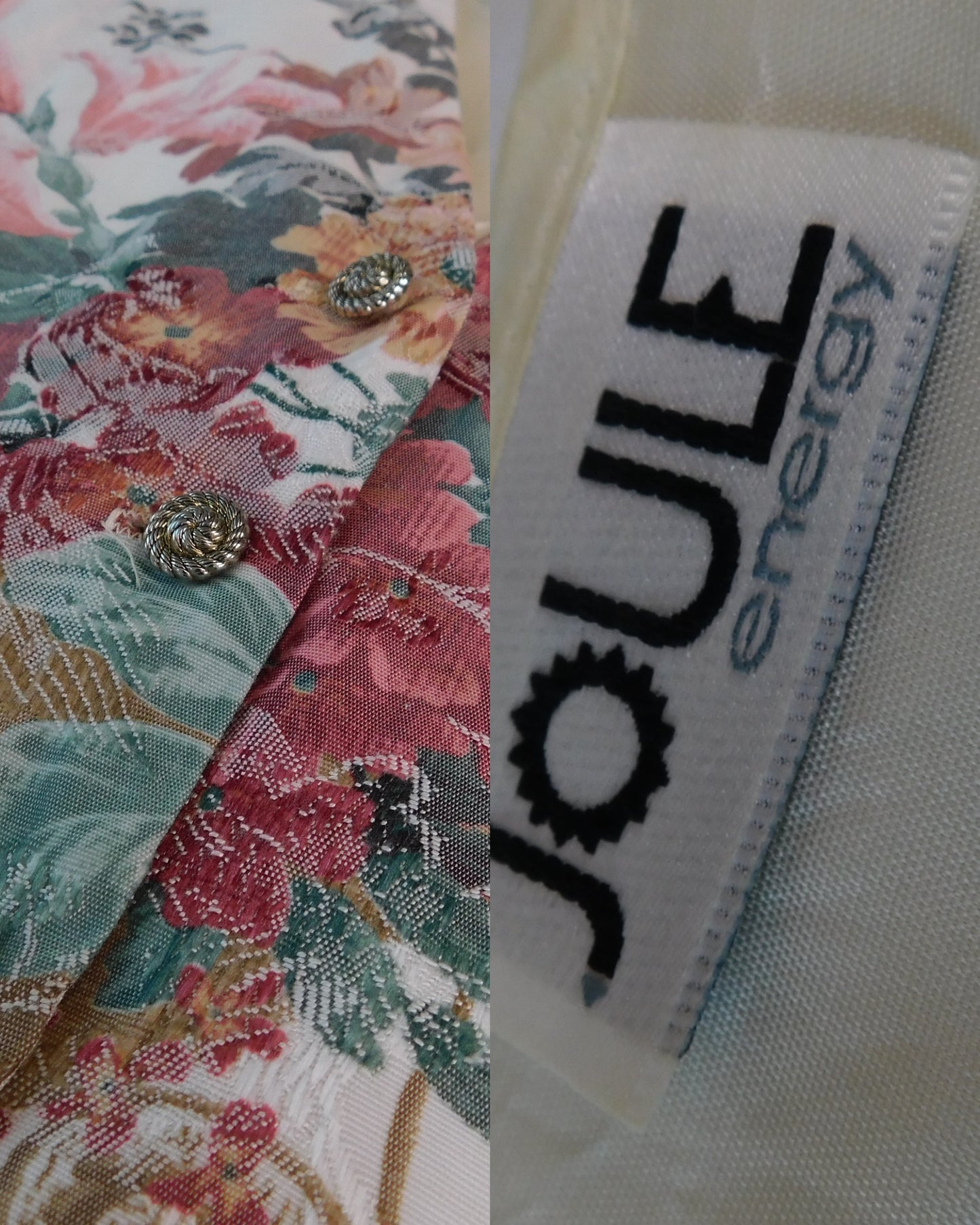 Joule Floral Vest | Size