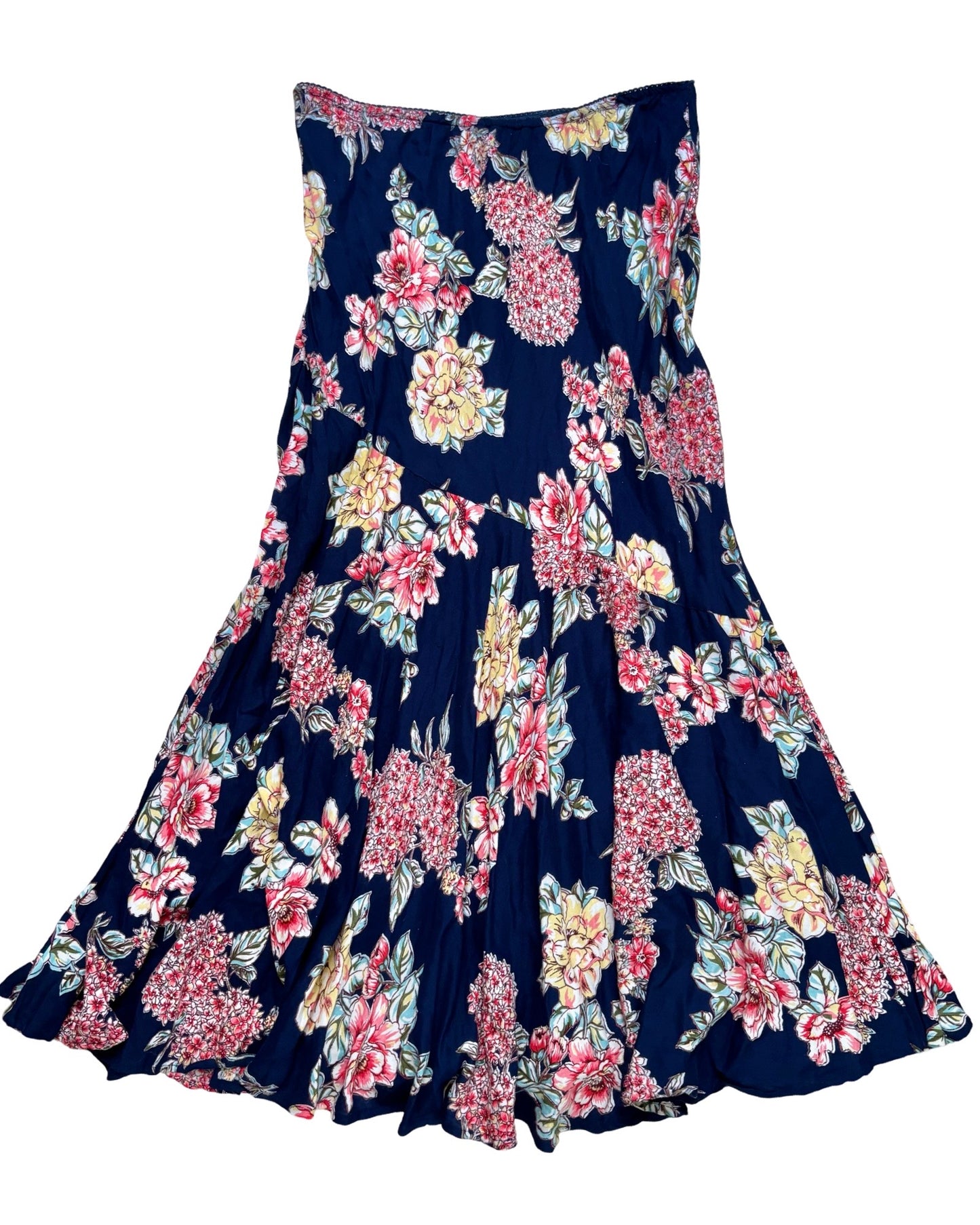 Floral 00’s Maxi Skirt | 32” waist