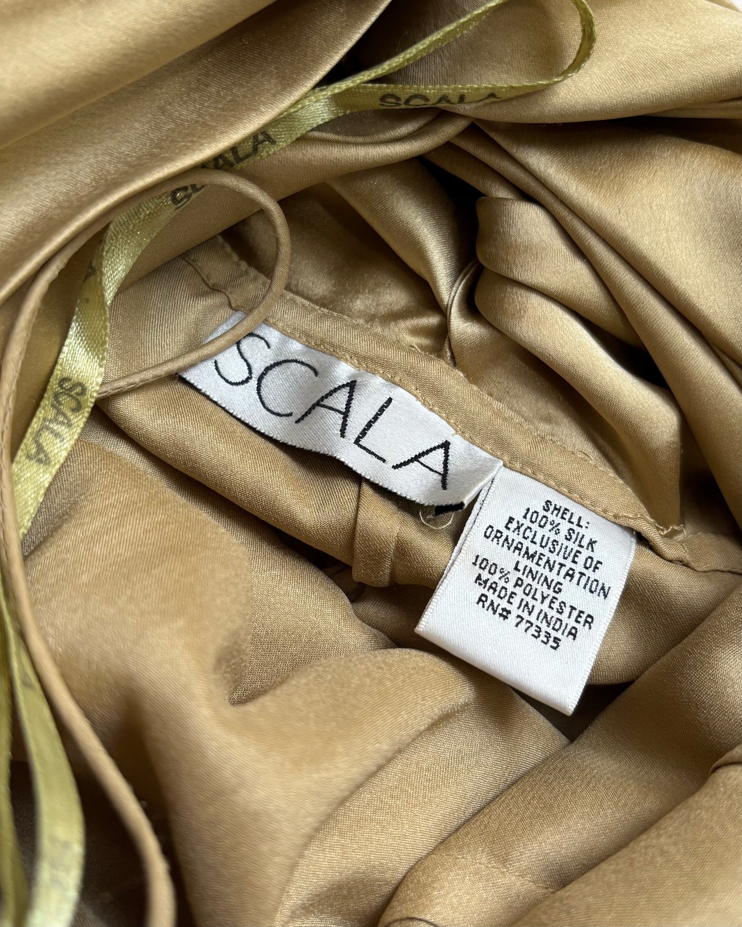Scala Gold Gown | Size US 6
