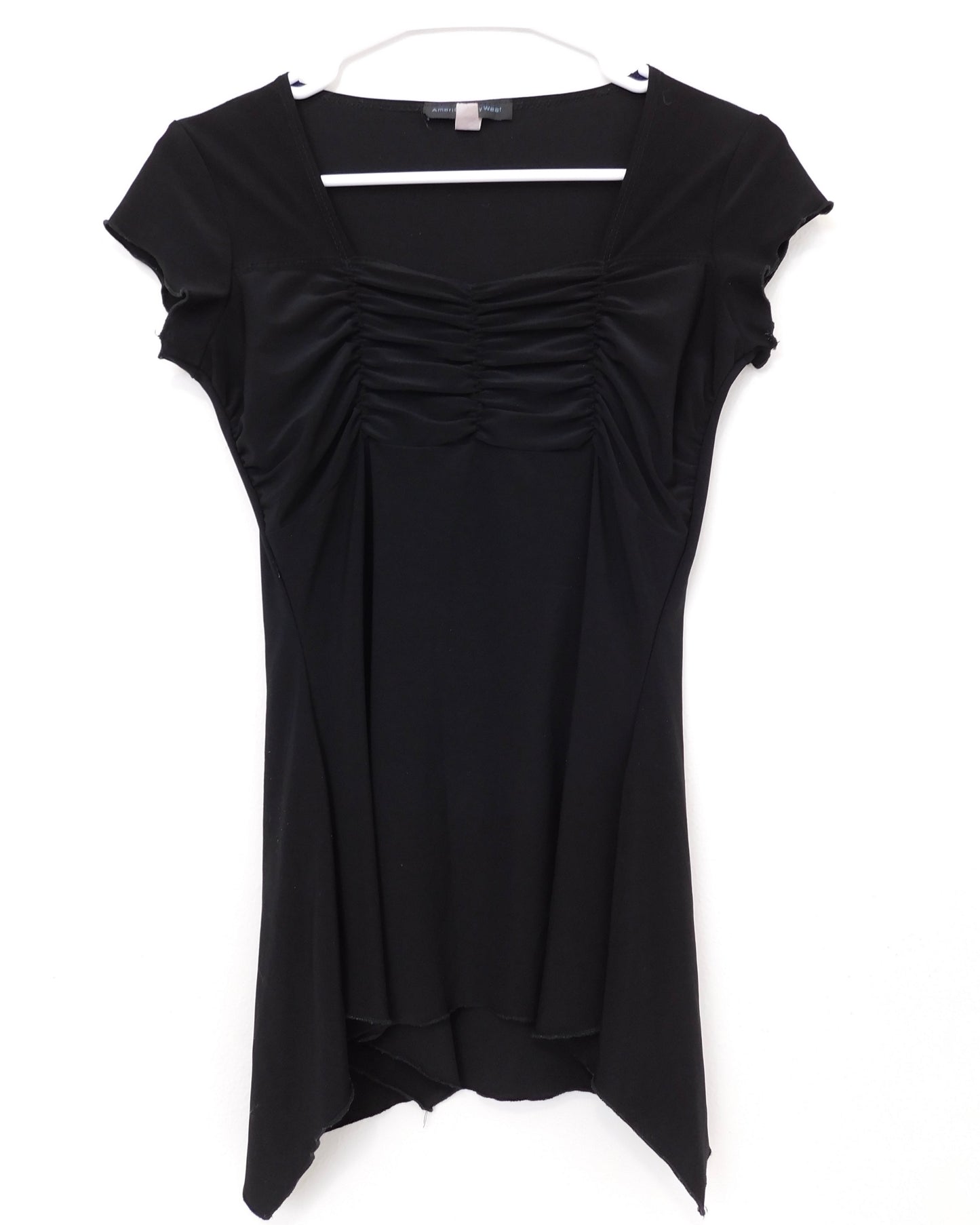 Y2K Black Blouse | Size S