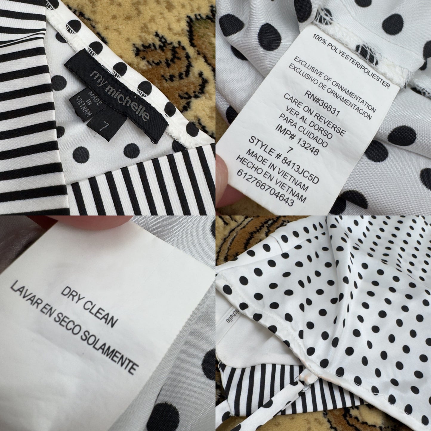 Polka Dot Cami | Size US 7