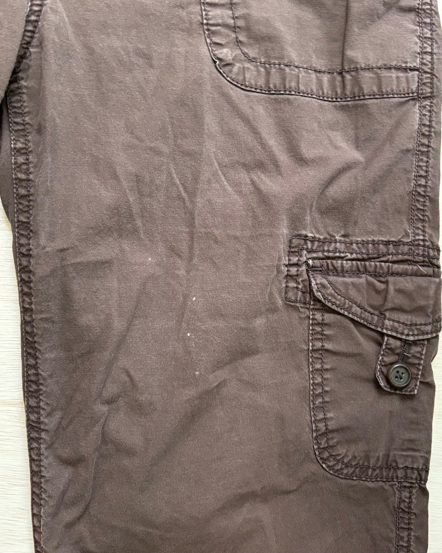 Brown Cargo Capris | Size 31” waist