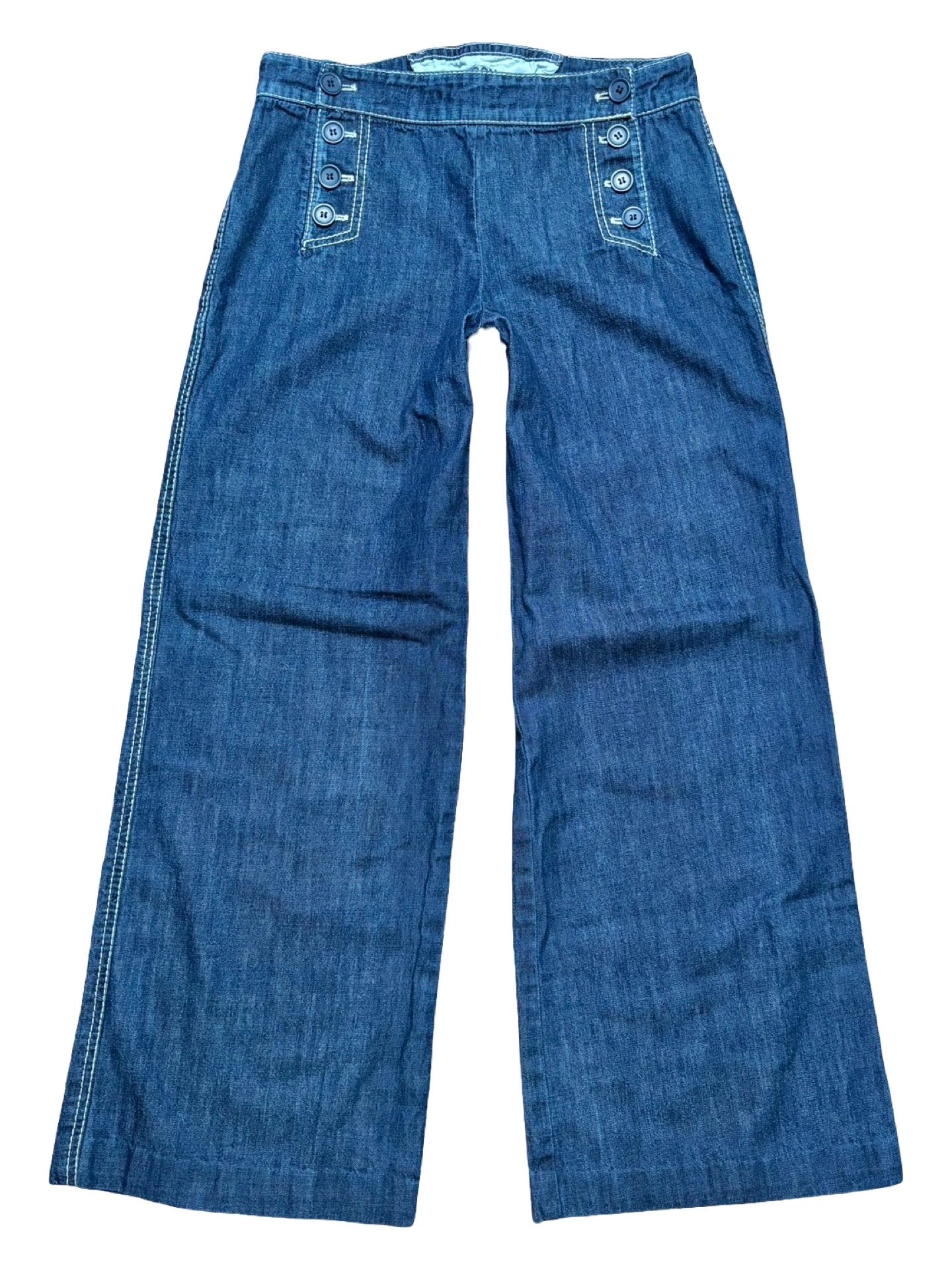C&U Lace Up Sailor Pant | Size 28” Waist