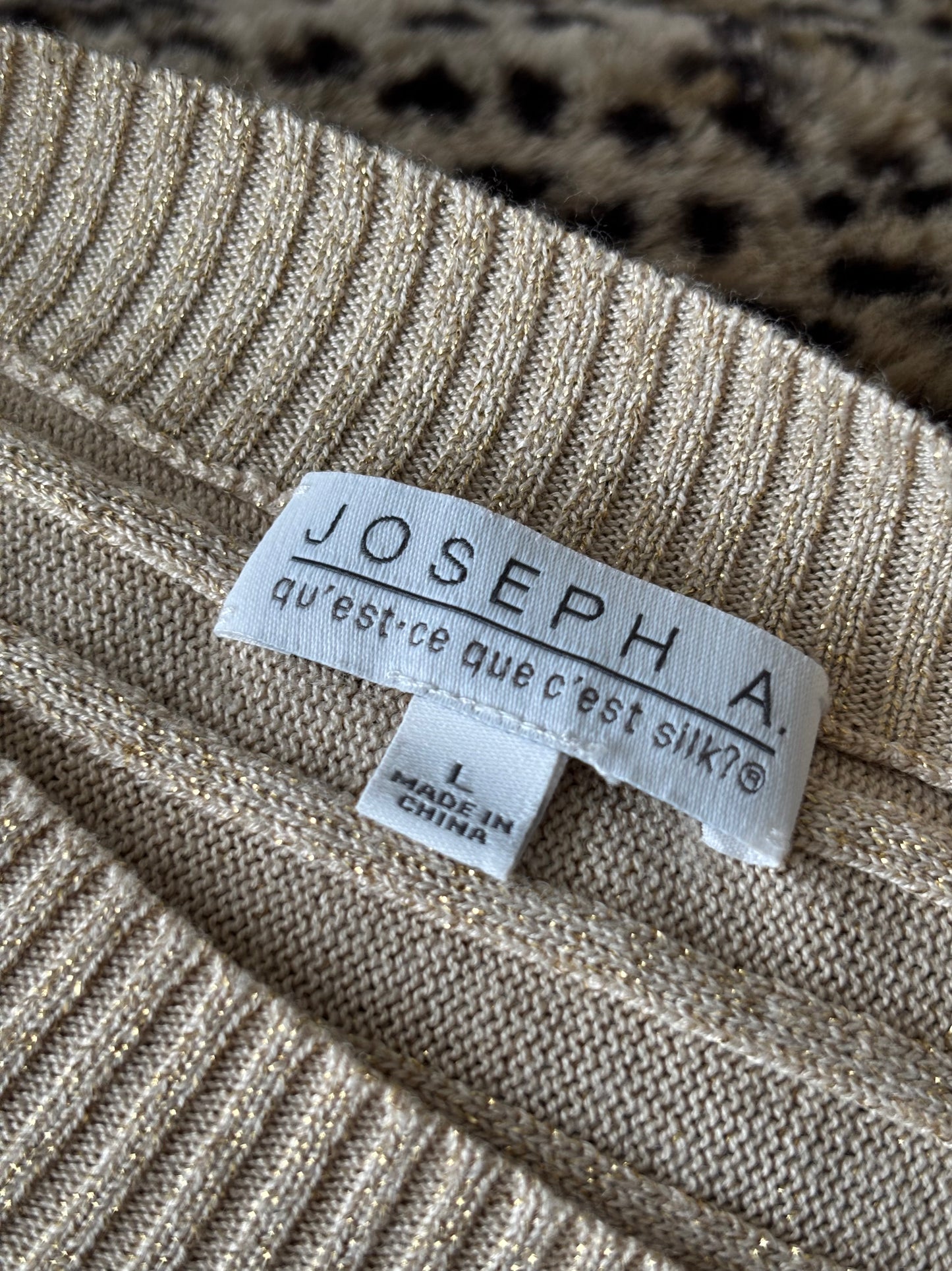 Joseph A 00's Silk Slouch Top | Size L