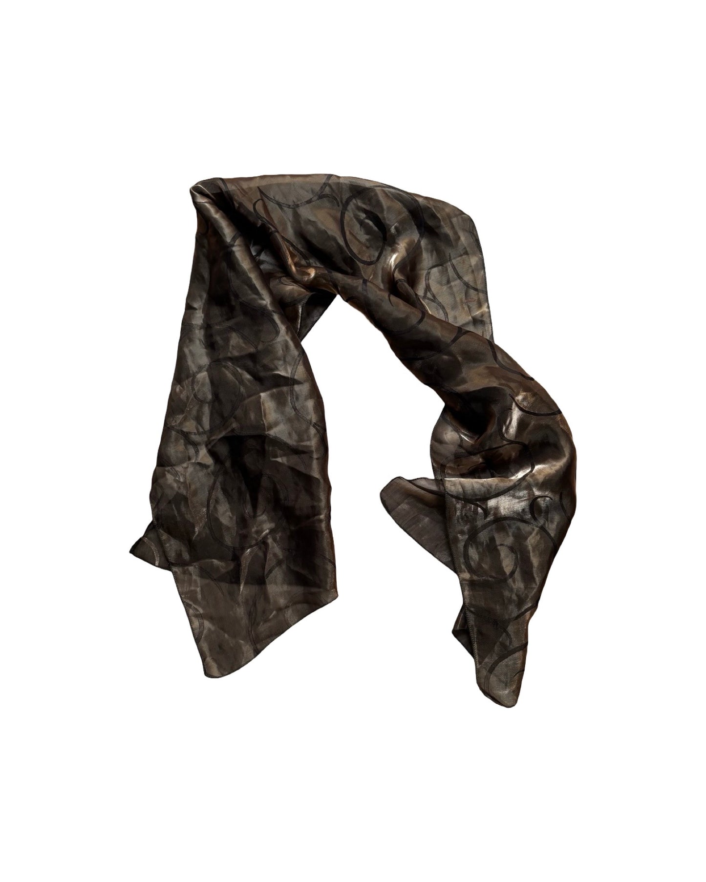 Yves Calin Vintage Gown & Scarf | Size M