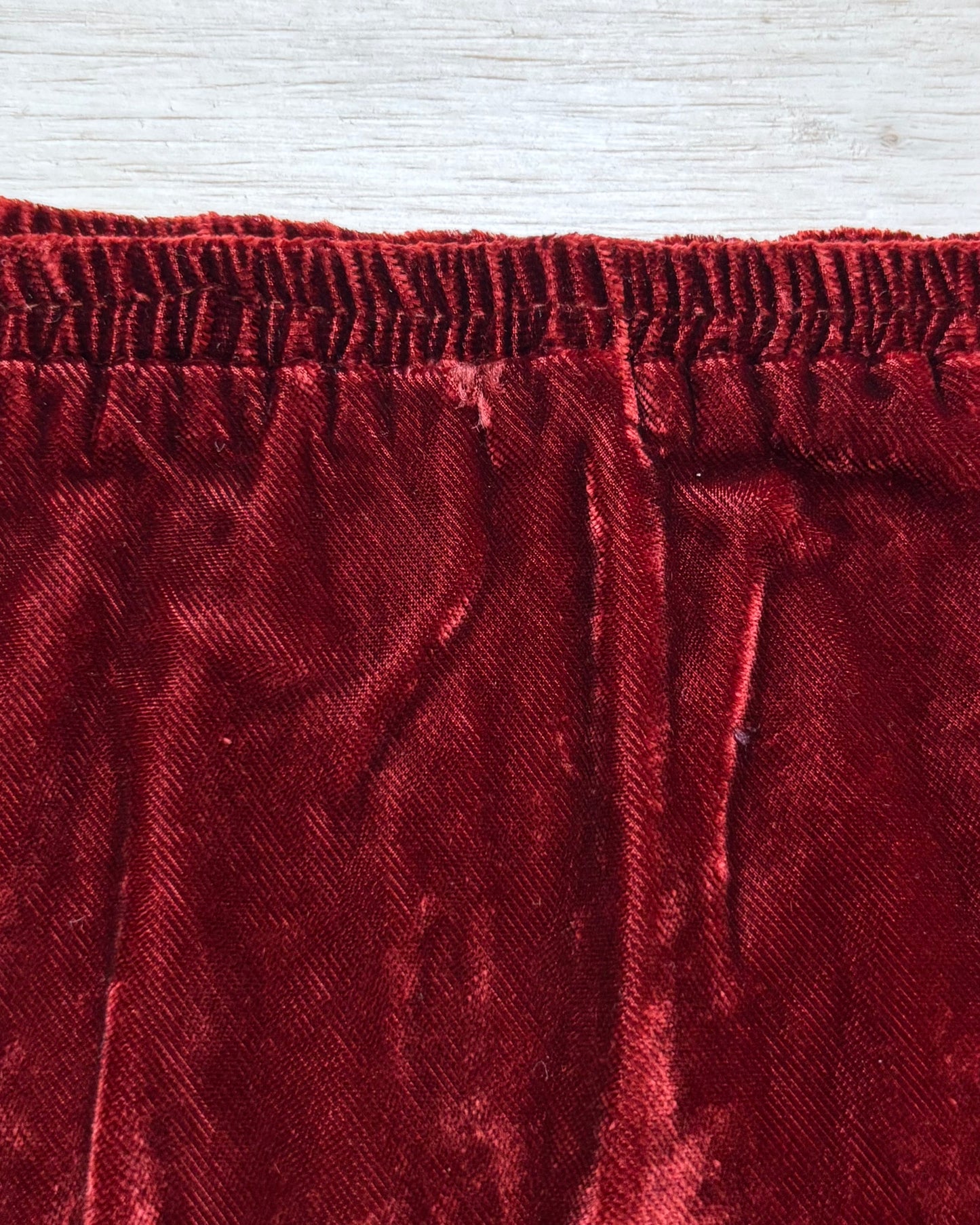 Velvet 90’s Maxi Skirt | Size 26” waist