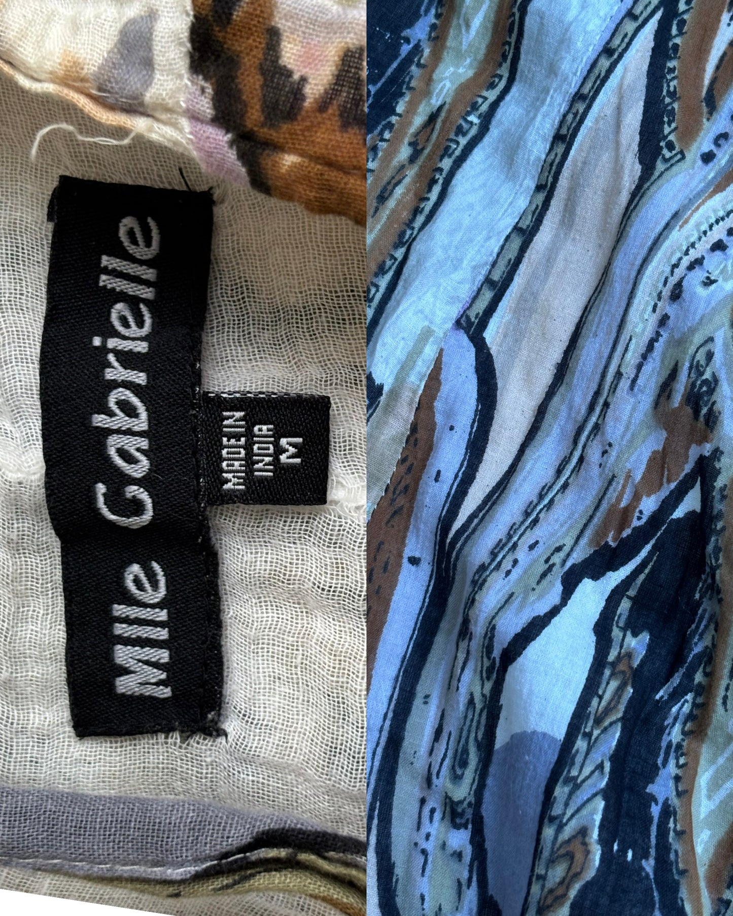 Millie Printed Maxi | Size 28” waist