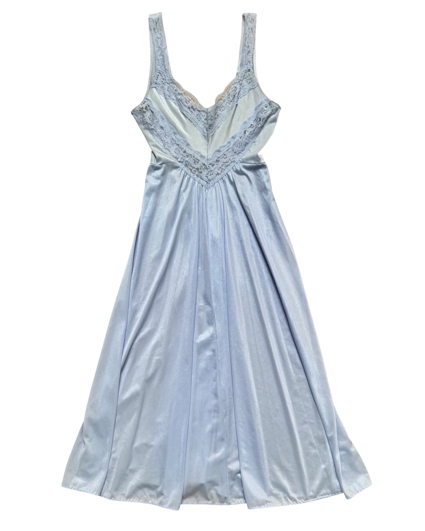 Powder Blue 70’s Slip | Size M-L