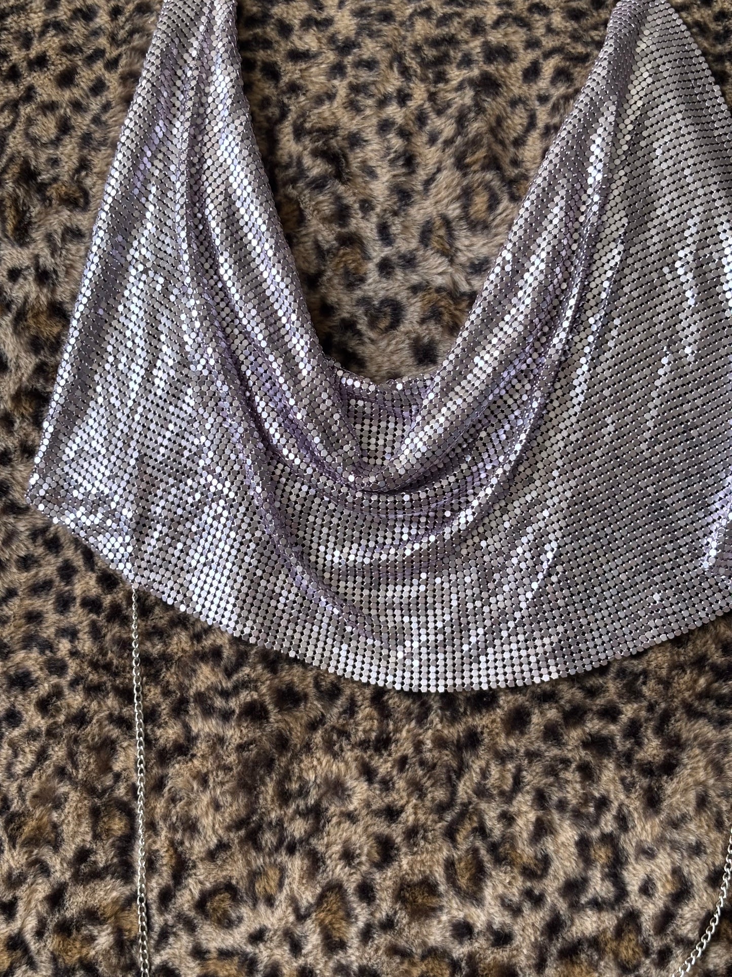 Chainmail Backless Top | Size S
