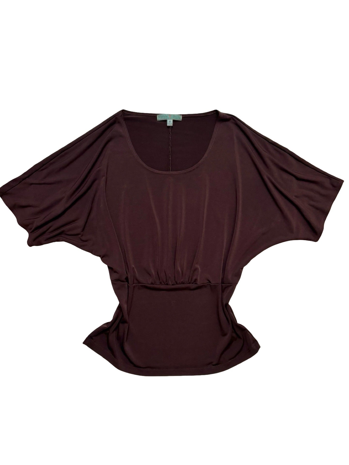 Brown 00’s Slouch Top | Size S/M