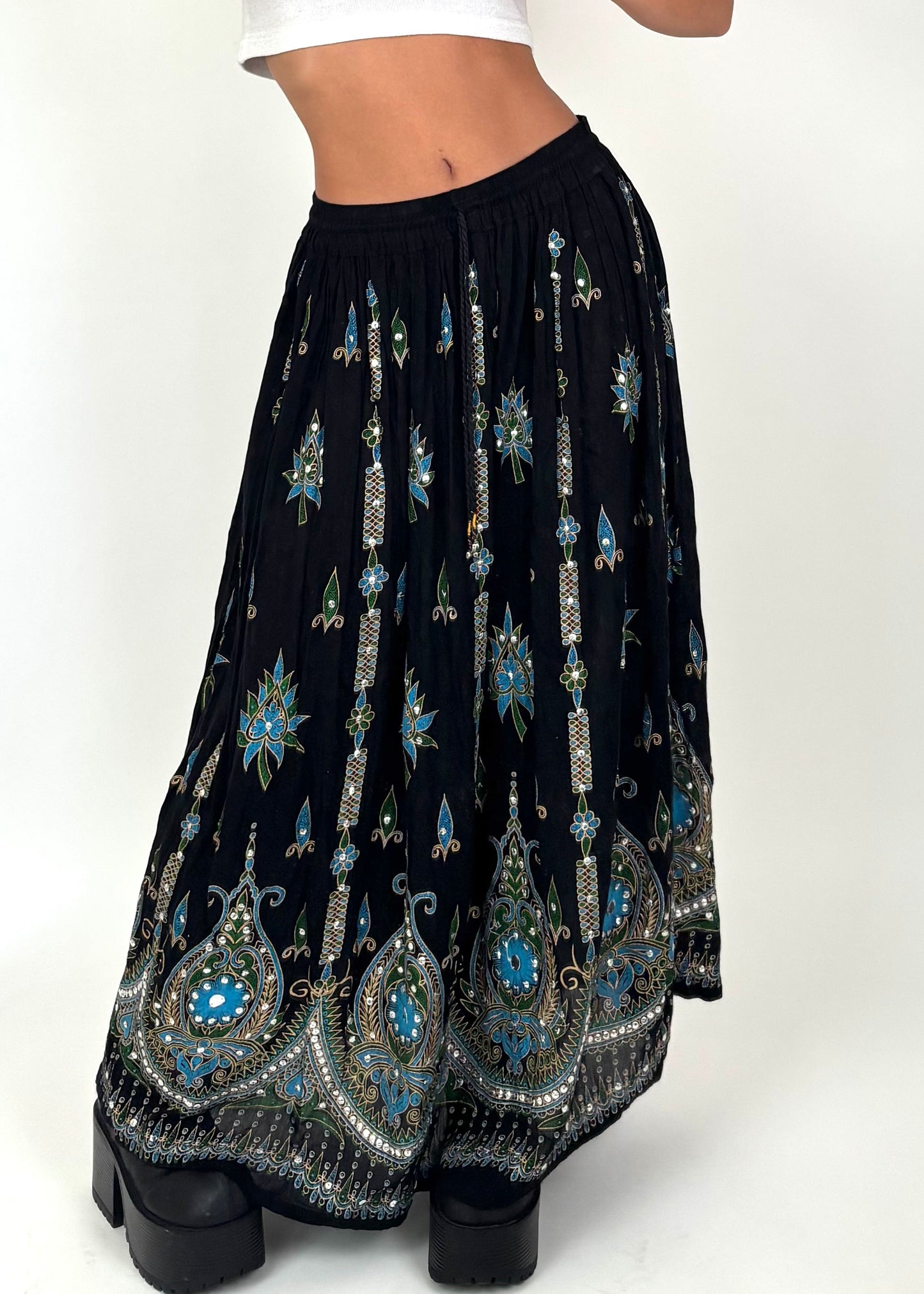 Blair Beaded Maxi | Size 28” waist