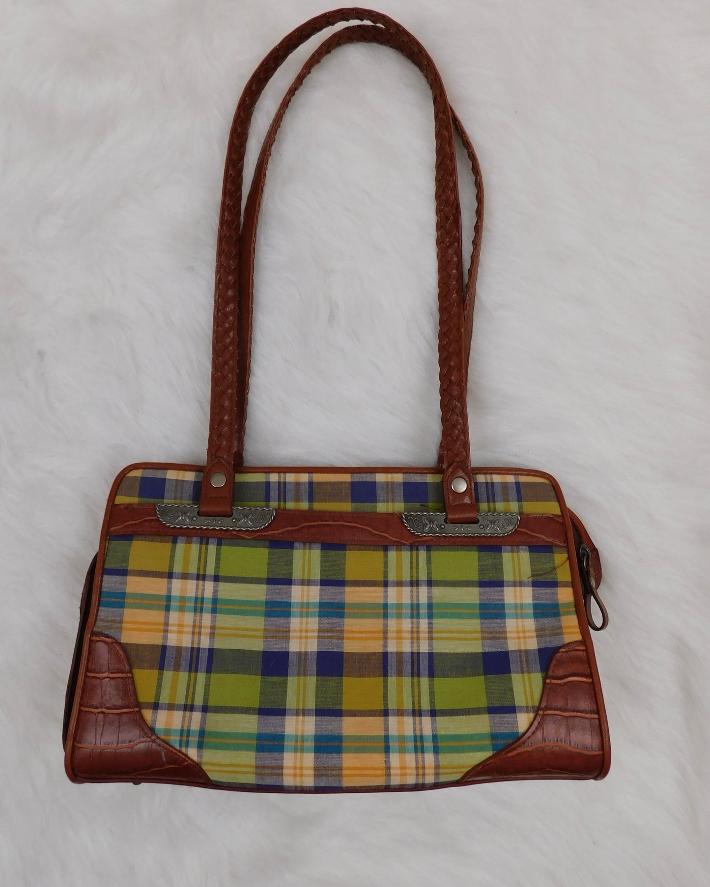Y2K Plaid Hand Bag