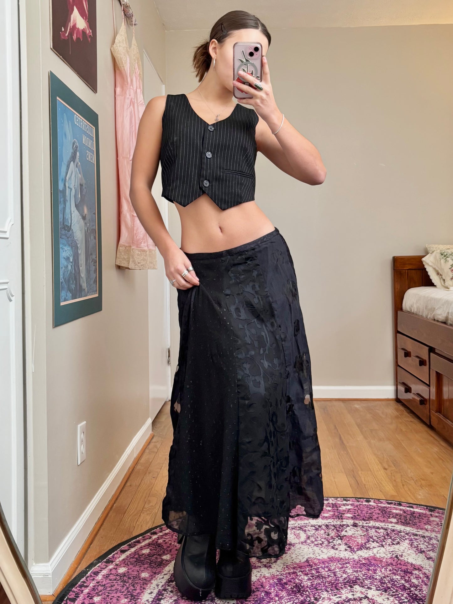 New Direction 00’s Maxi Skirt | Size 28” Waist