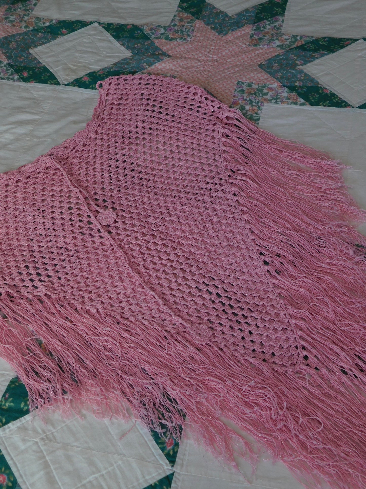 Carrie Crochet Poncho | Size S/M