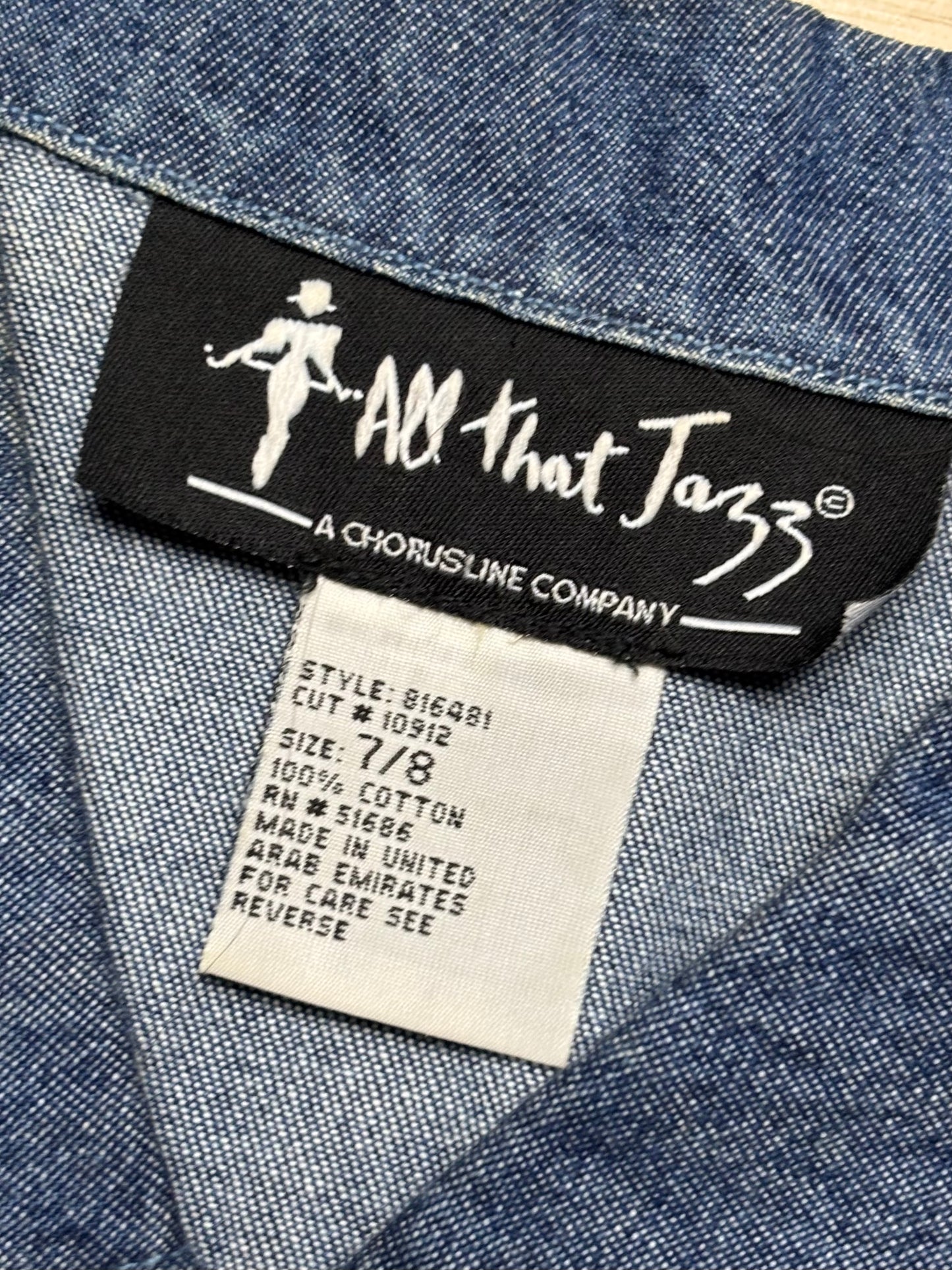 All that Jazz 90’s Denim Top | Size S