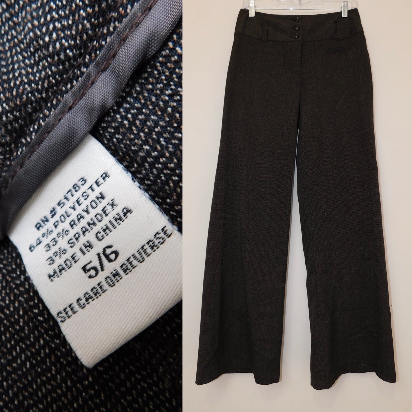 Y2K Wide Leg Trousers | Size 5/6