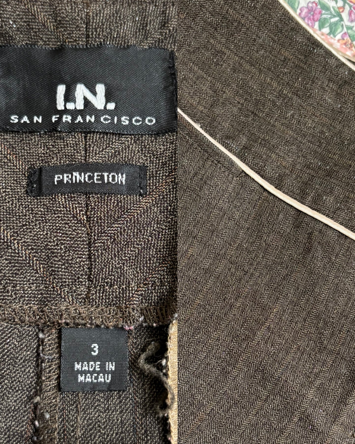 Polly Pinstripe Trouser | Size 27” waist