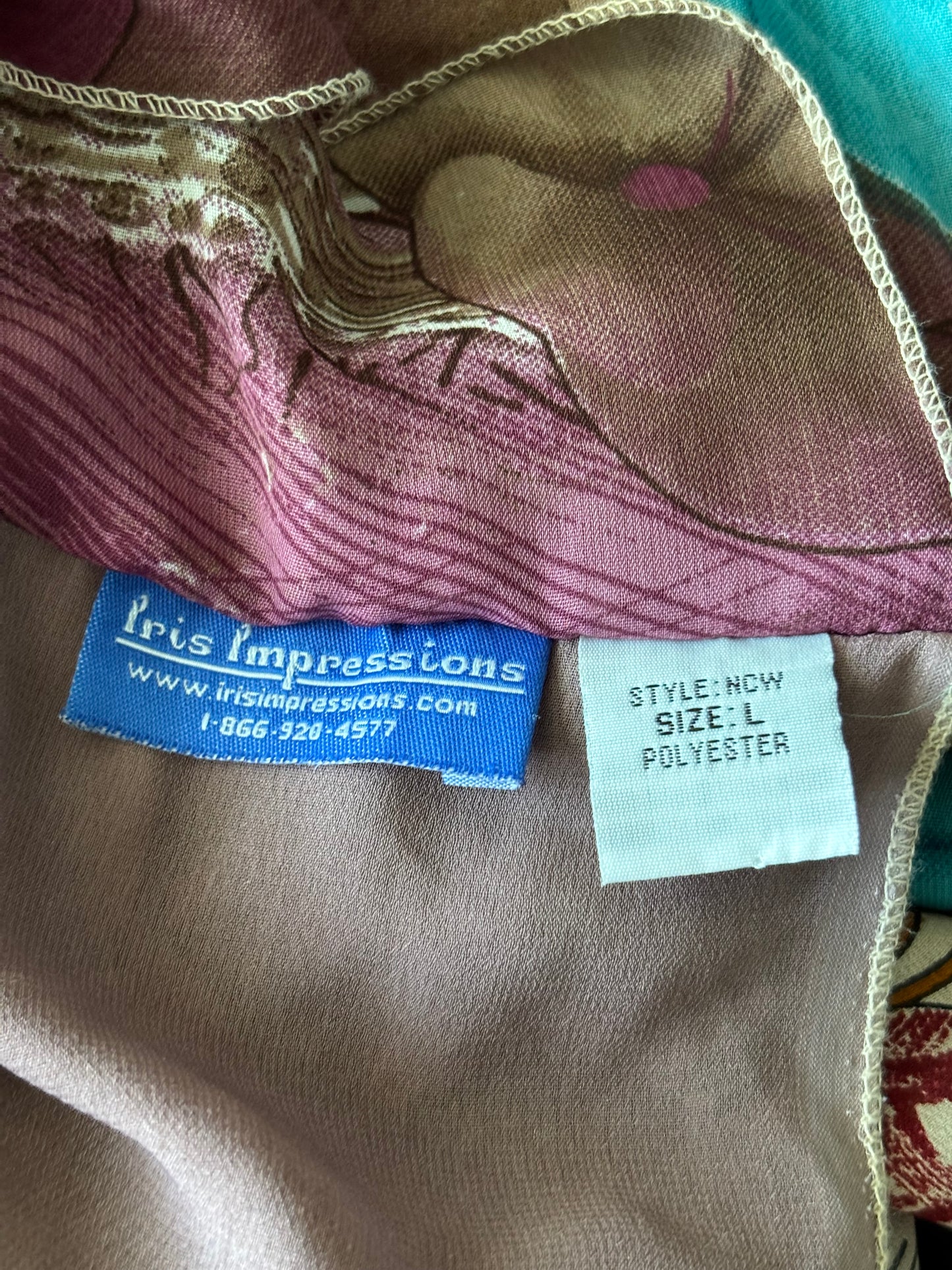 Iris 00's Reversible Wrap Skirt | OS