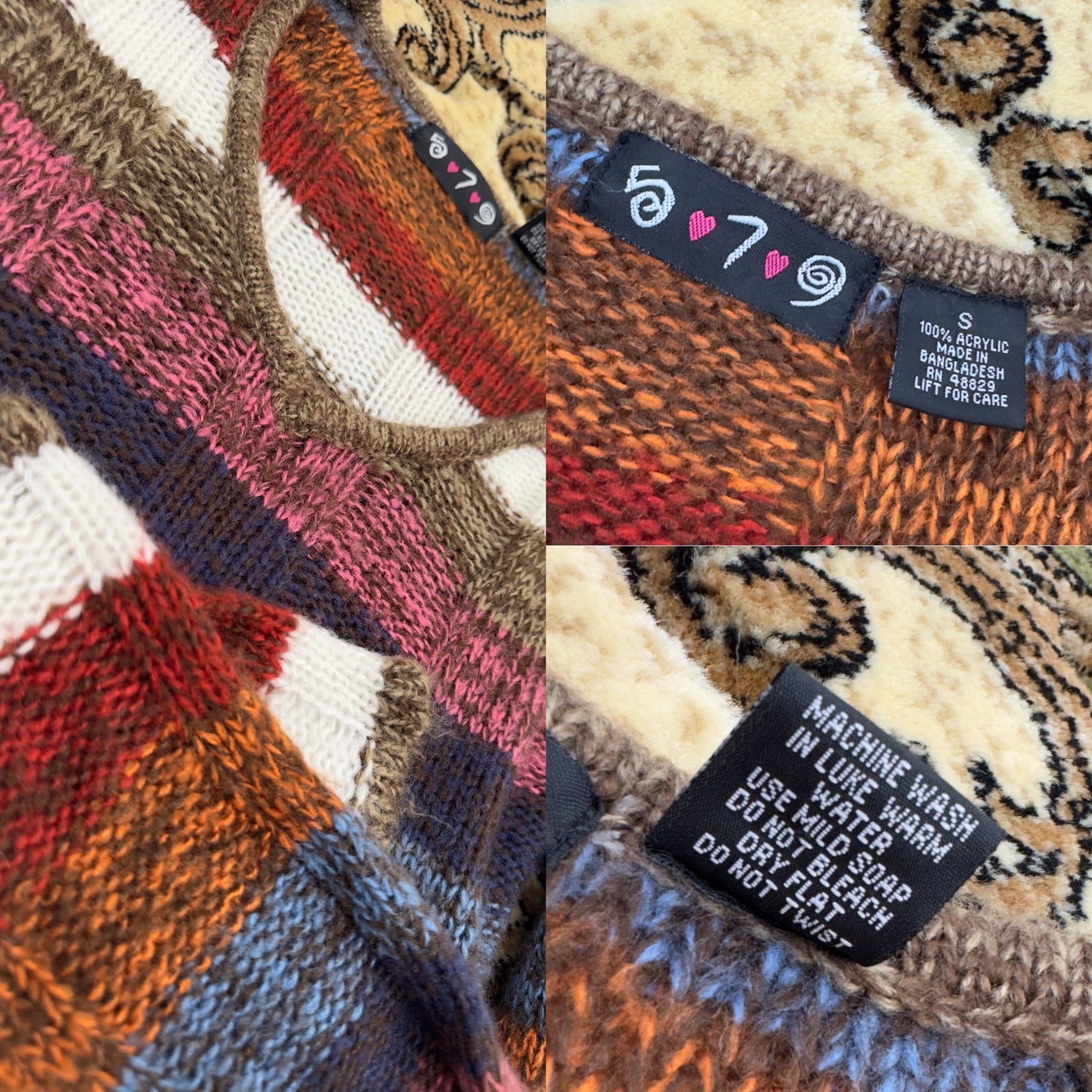 Earth Tones Sweater | Size S