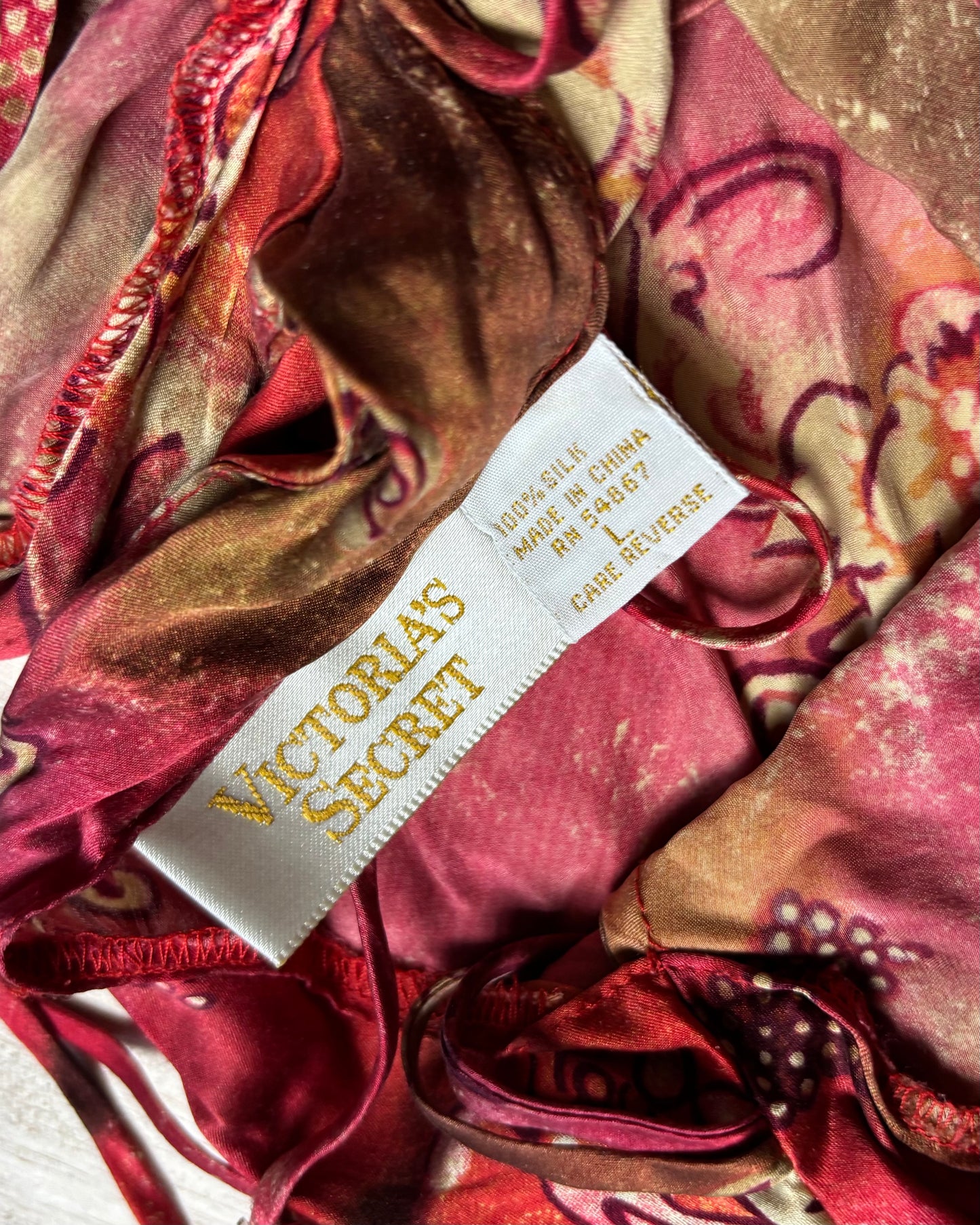 Victoria’s Secret 80’s Silk Slip | Size L