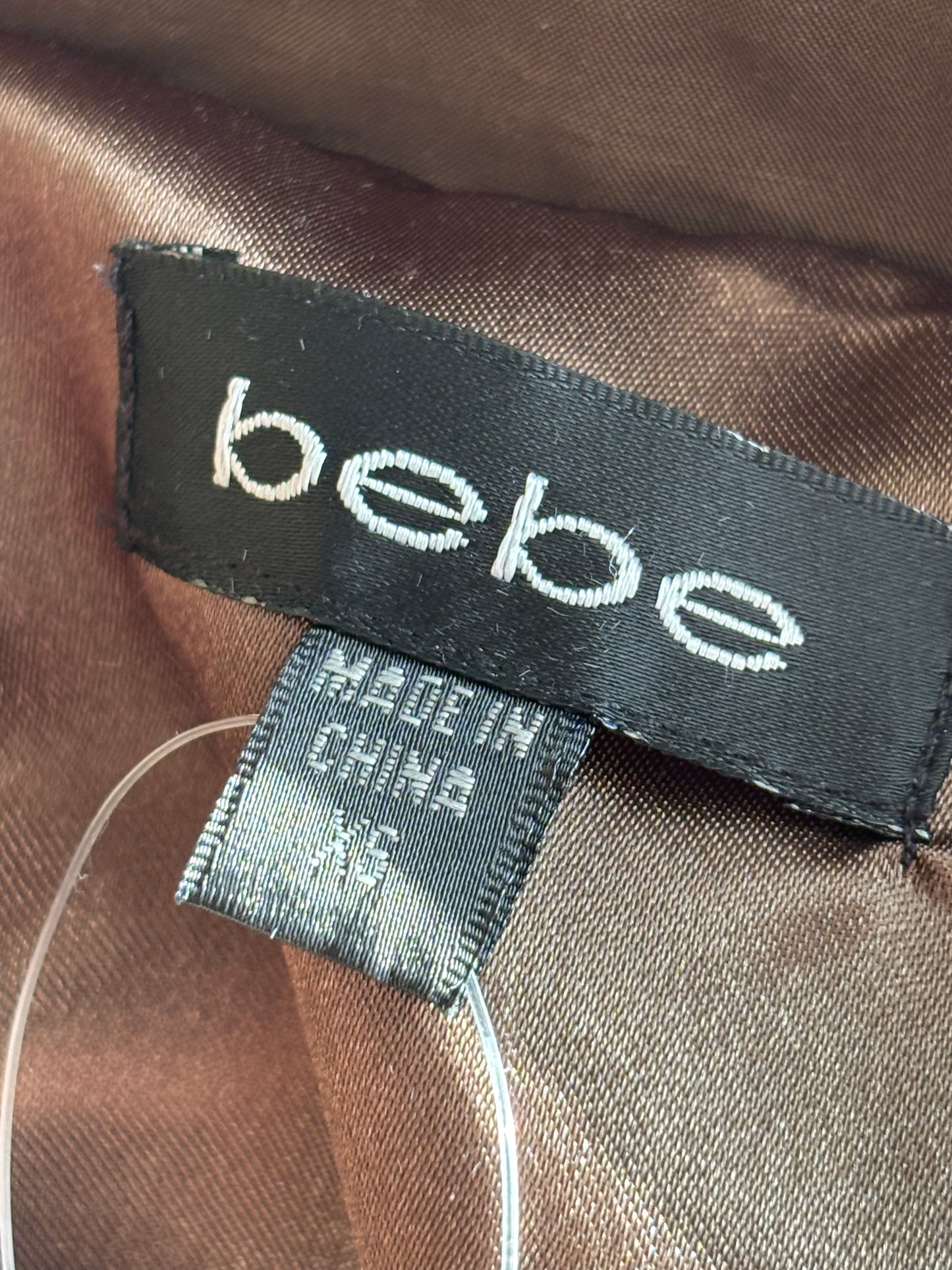 Bebe 00's Trench | Size XS