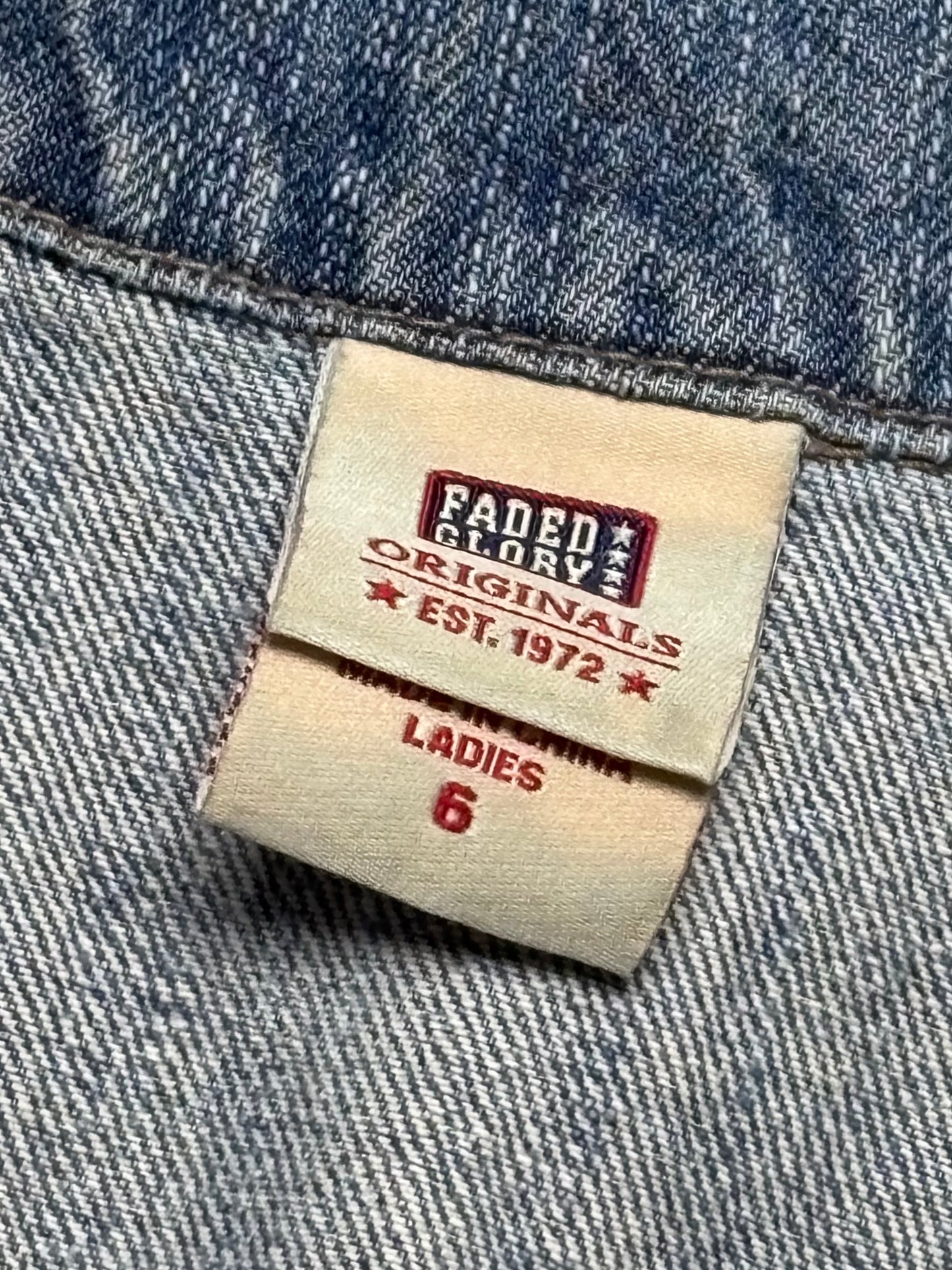 Faded Glory 00’s Denim Vest | Size M