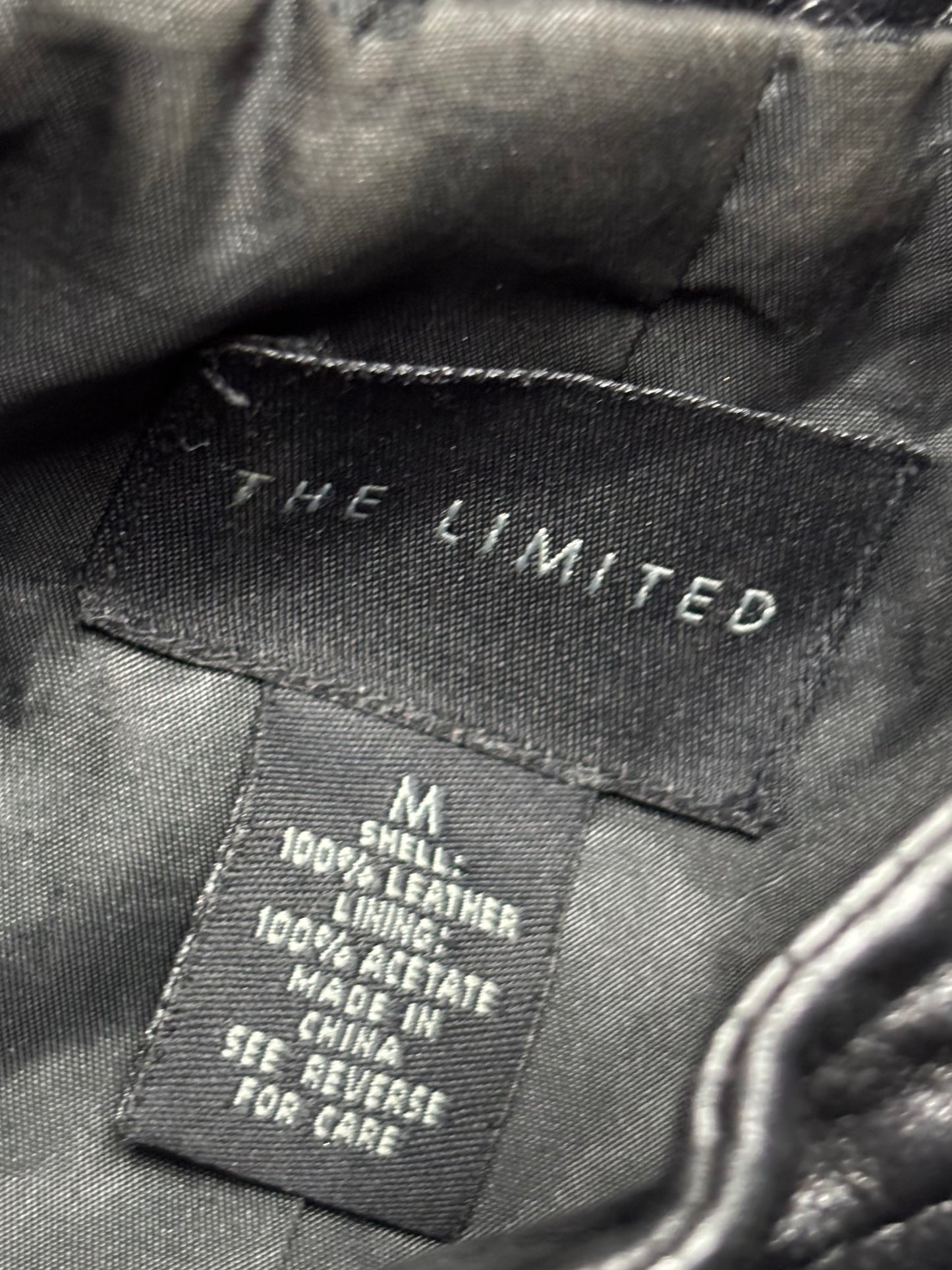 The Limited 90’s Leather Jacket | Size M