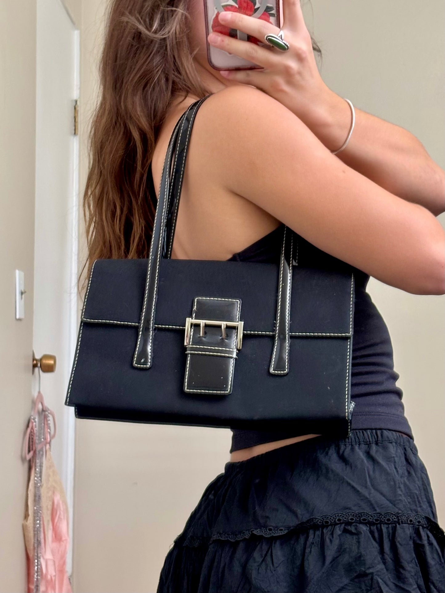 Nine West 90's Buckle Purse
