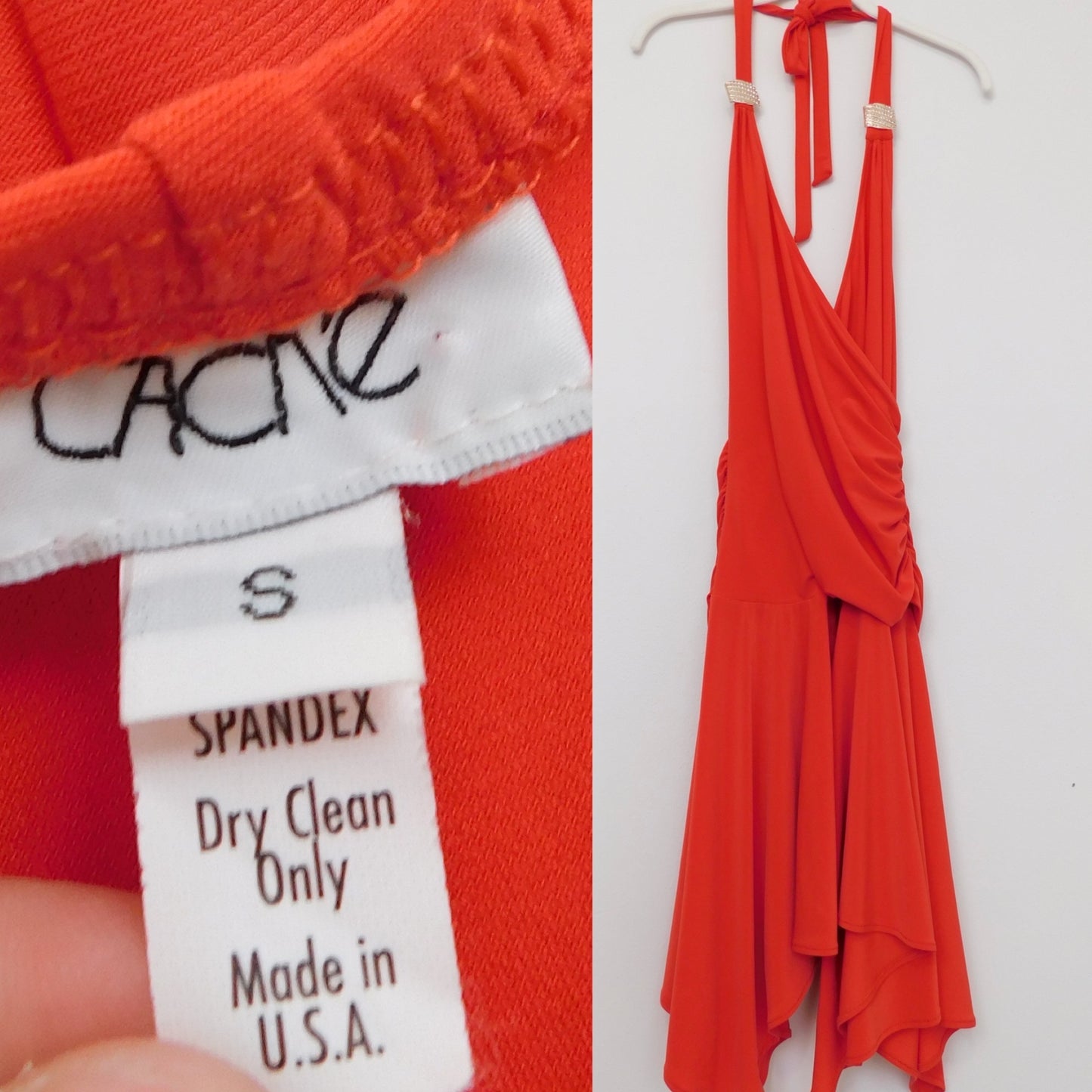 Y2K Red Party Dress | Size S