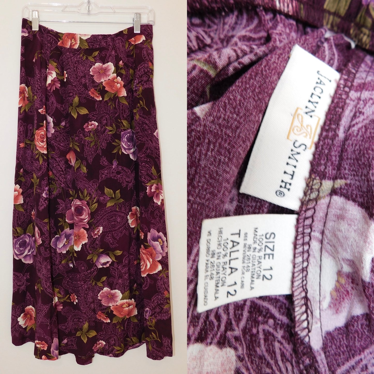 Floral maxi skirt | Size M